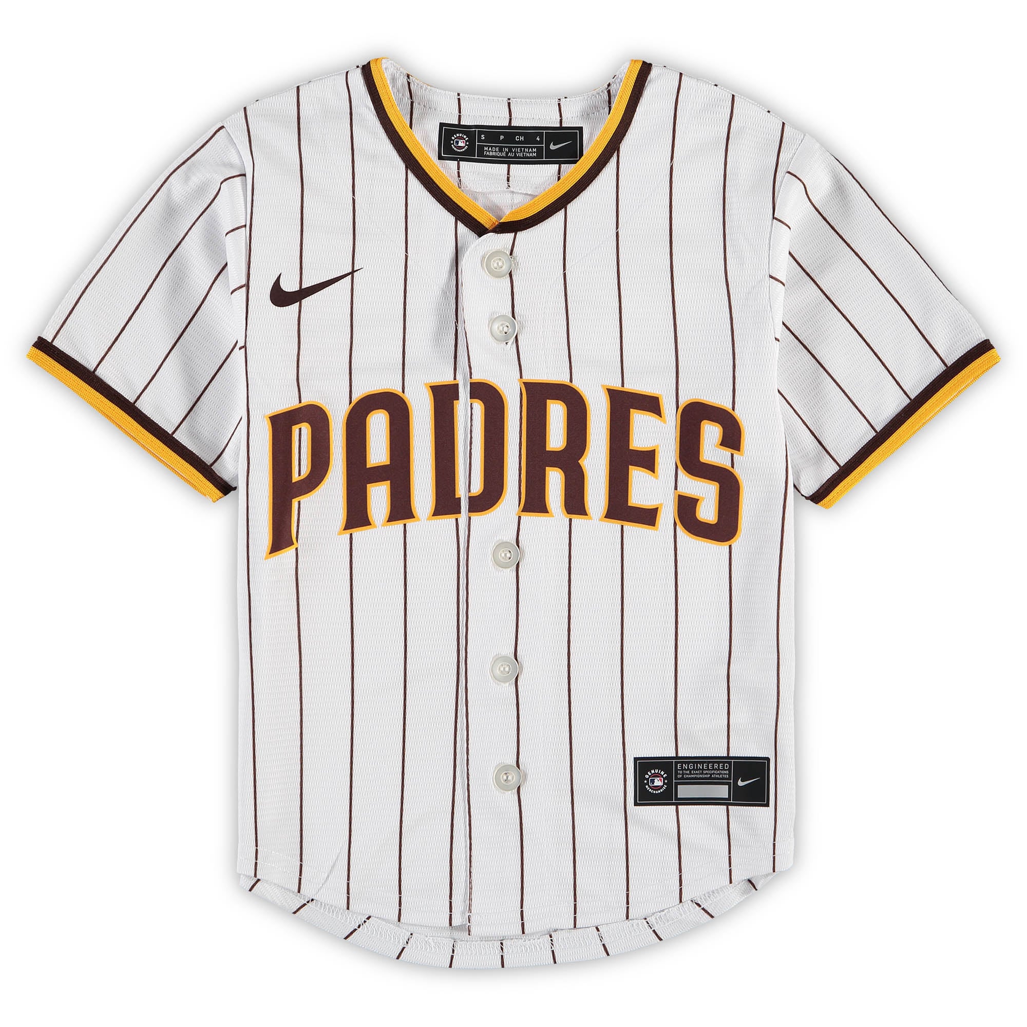 San Diego PadresPreschool Home Replica Team Jersey - White