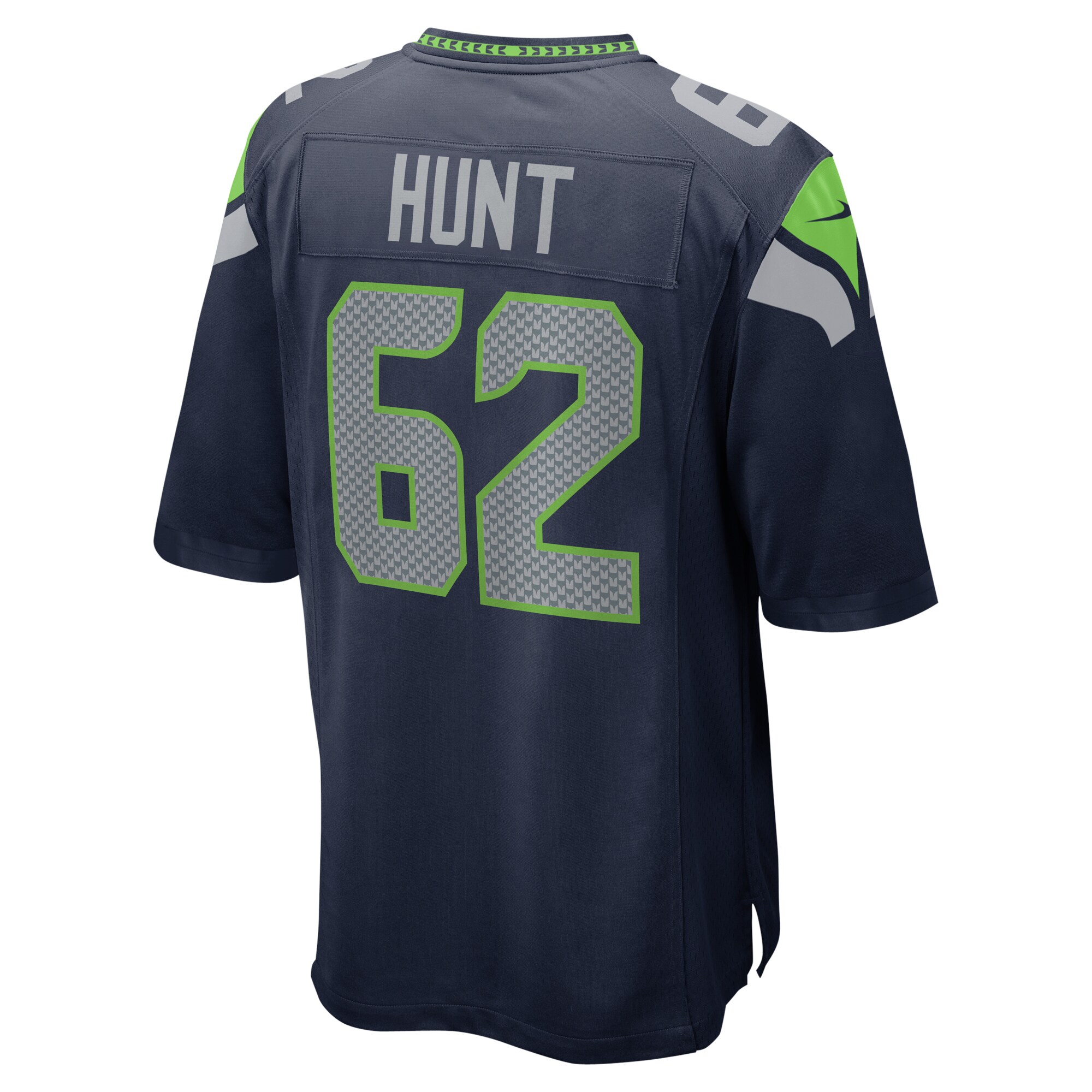 Joey Hunt Seattle SeahawksHome Game Player Jersey - College Navy