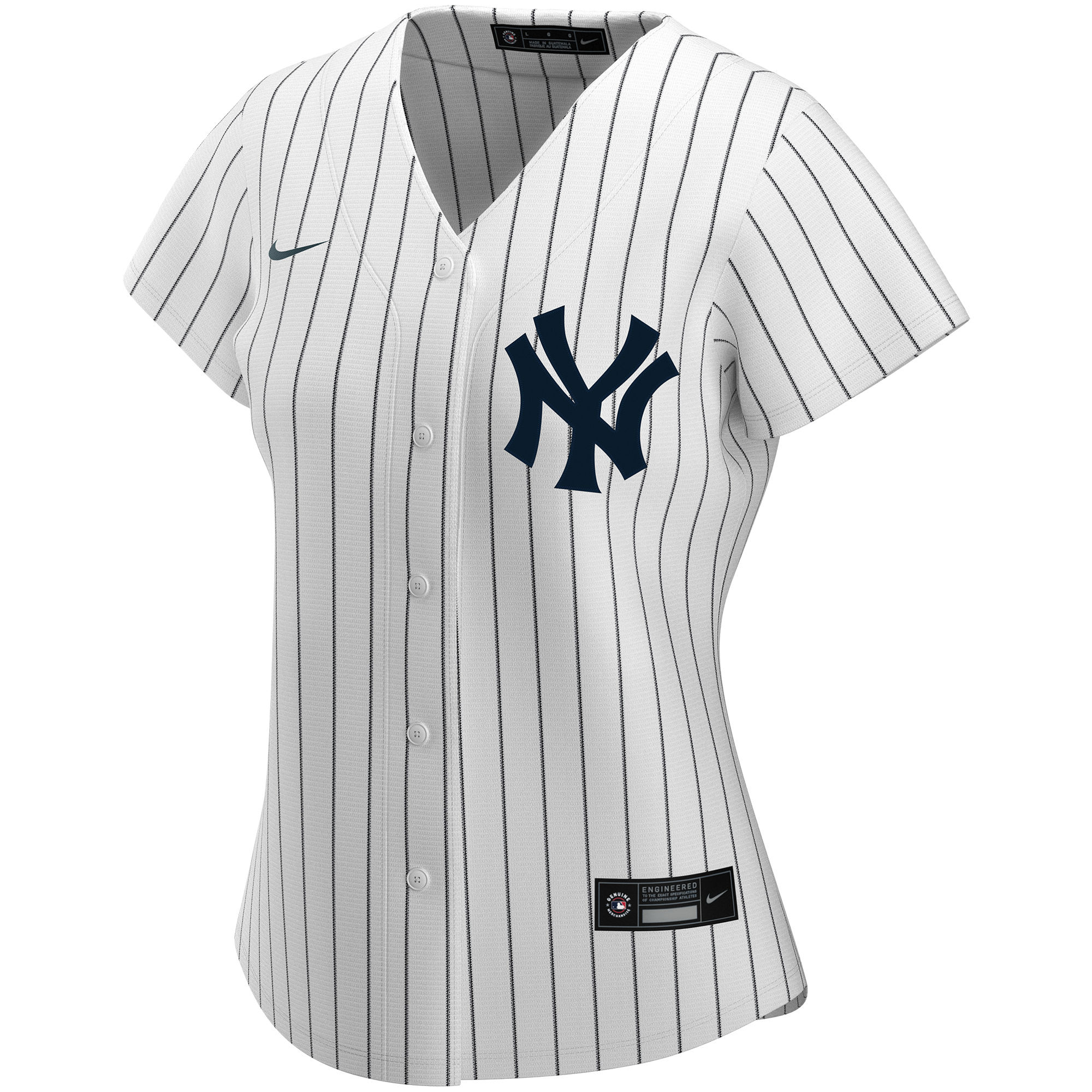 New York Yankees Women's Home Replica Custom Jersey - White