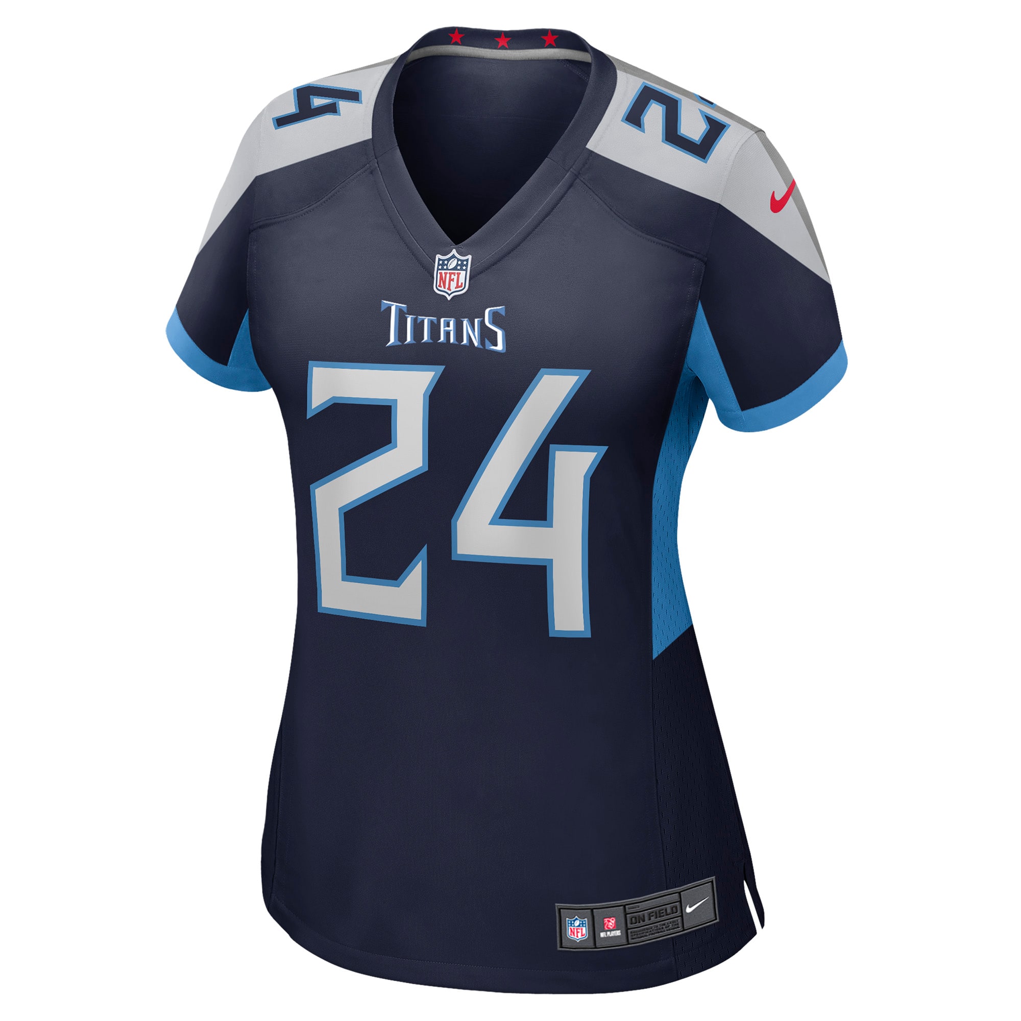 Elijah Molden Tennessee Titans Women's Game Jersey - Navy