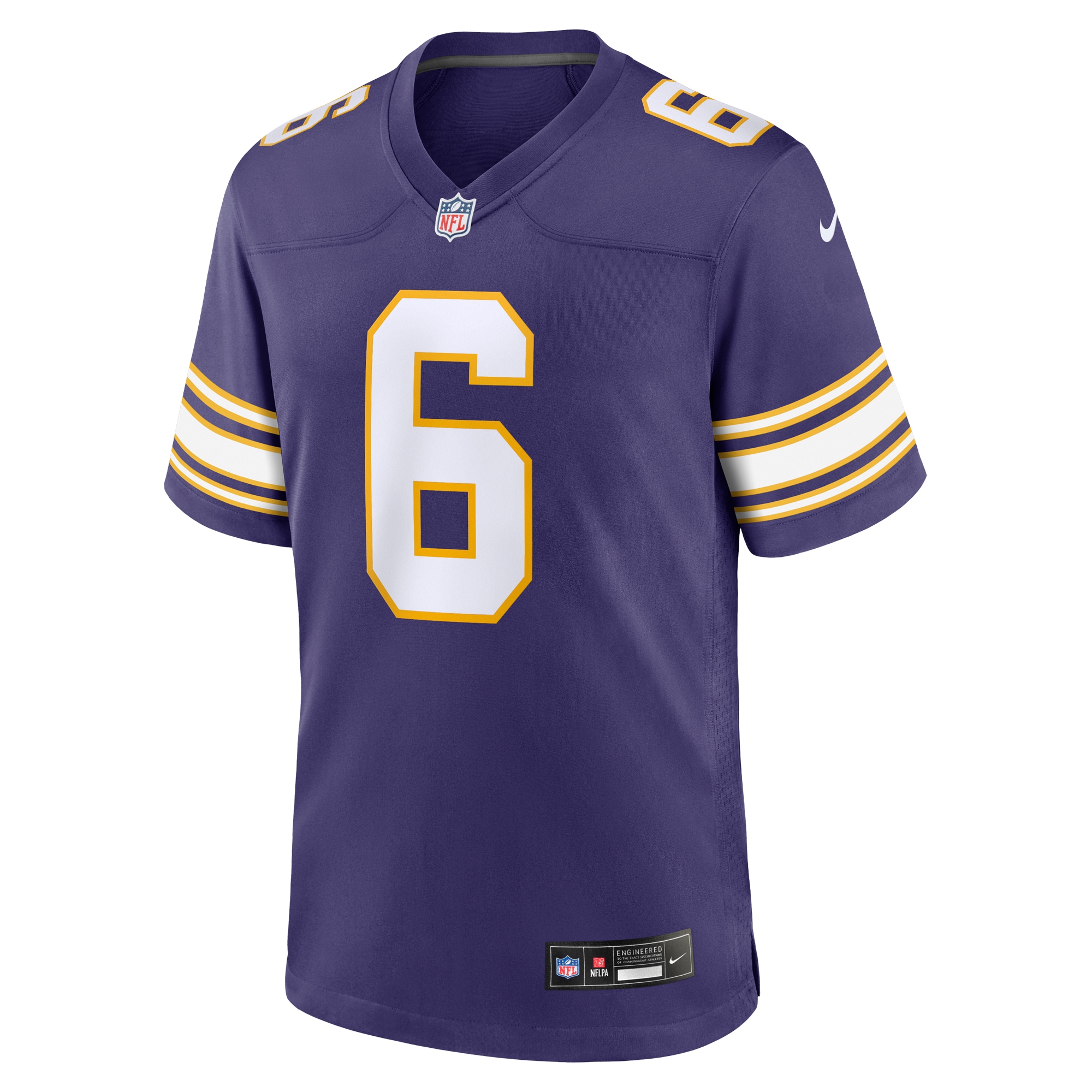 Lewis Cine Minnesota VikingsClassic Player Game Jersey - Purple