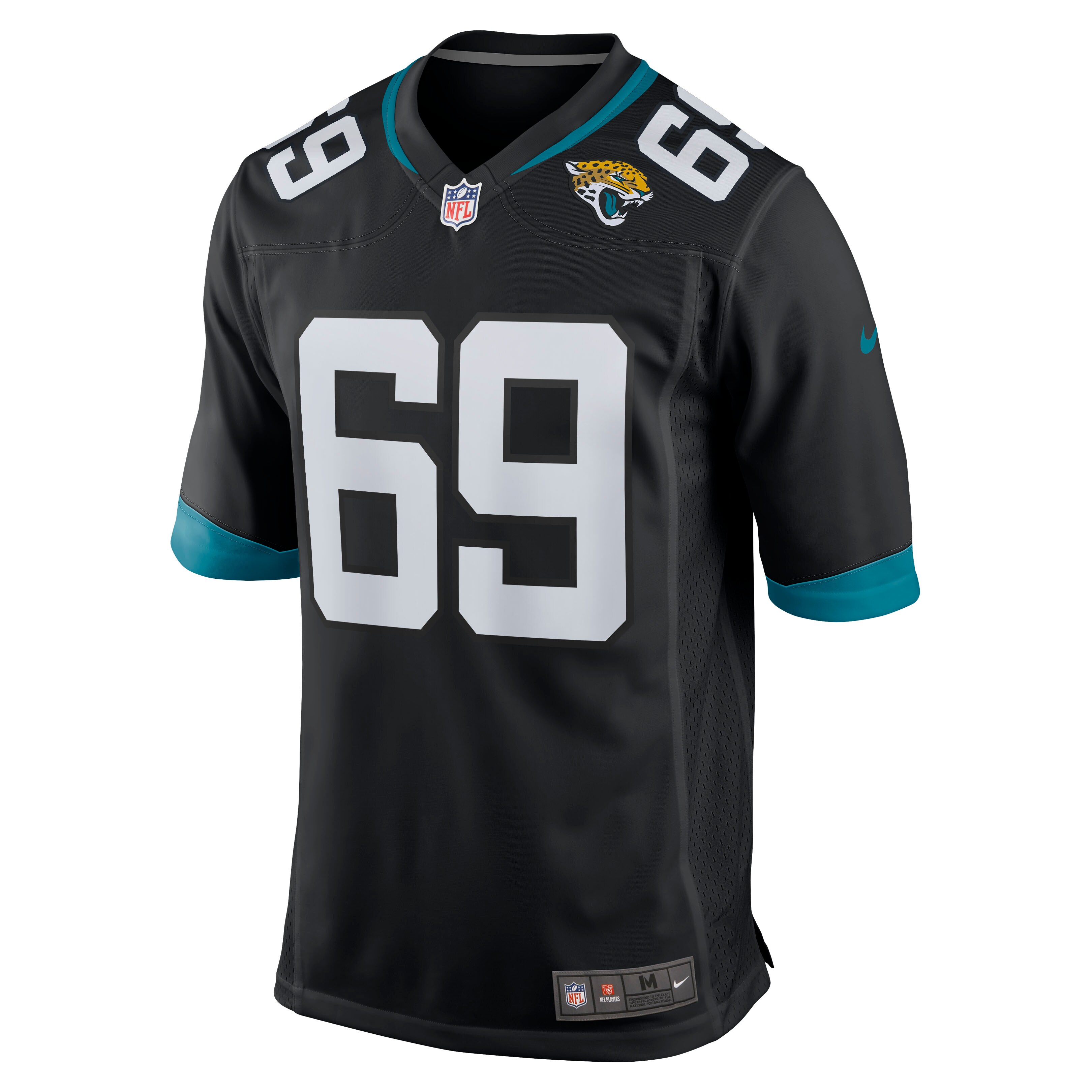Tyler Shatley Jacksonville JaguarsGame Jersey - Black