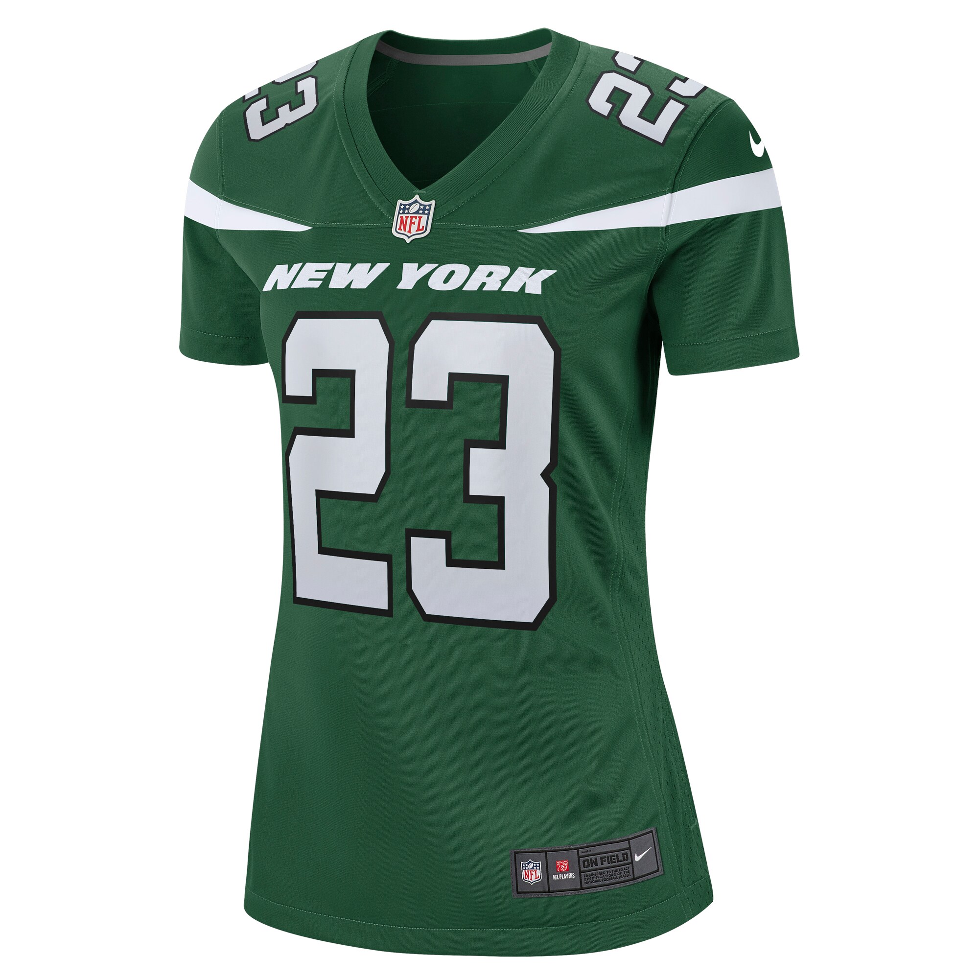 Chuck Clark New York Jets Women's Team Game Jersey - Gotham Green