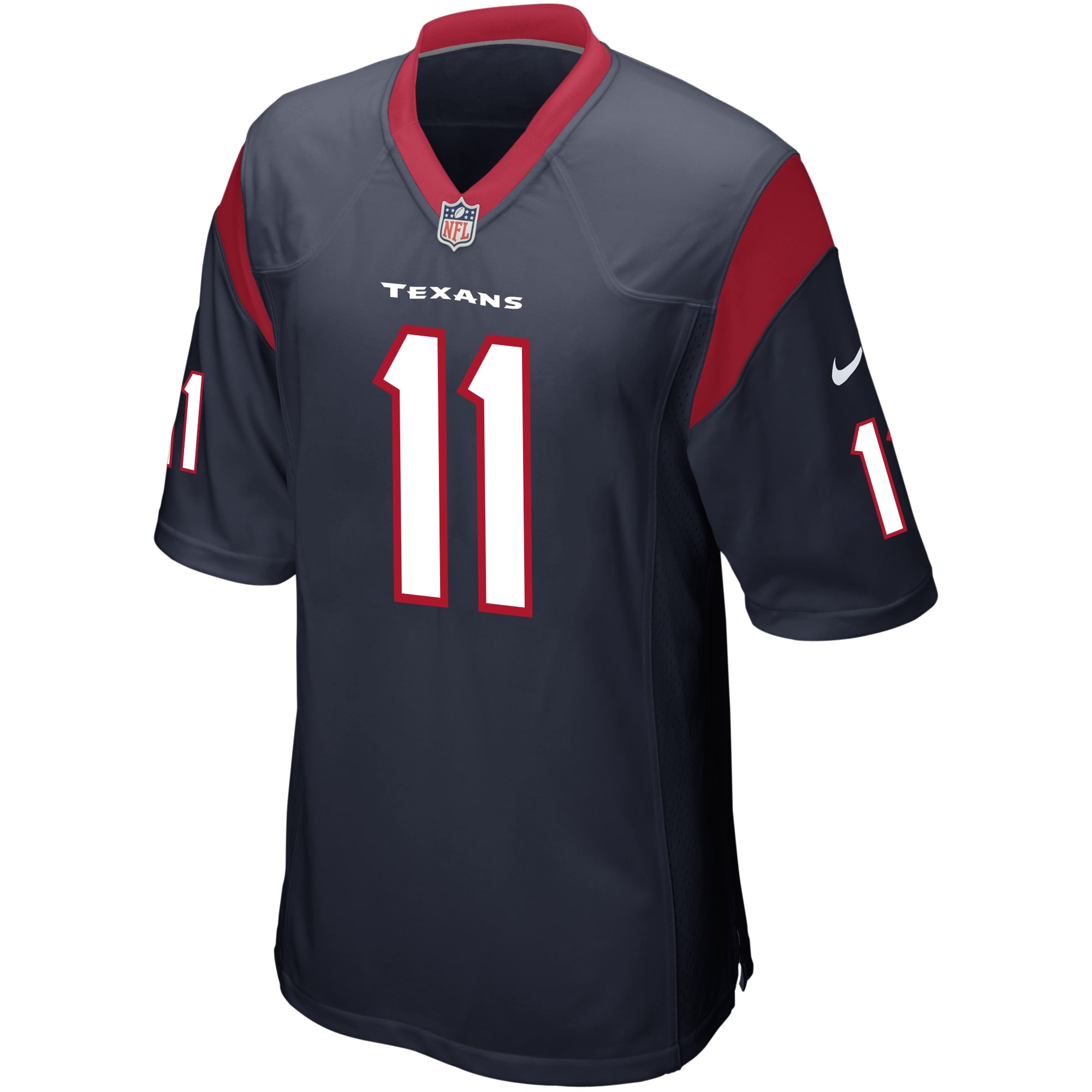 Jaelen Strong Houston TexansGame Jersey - Navy