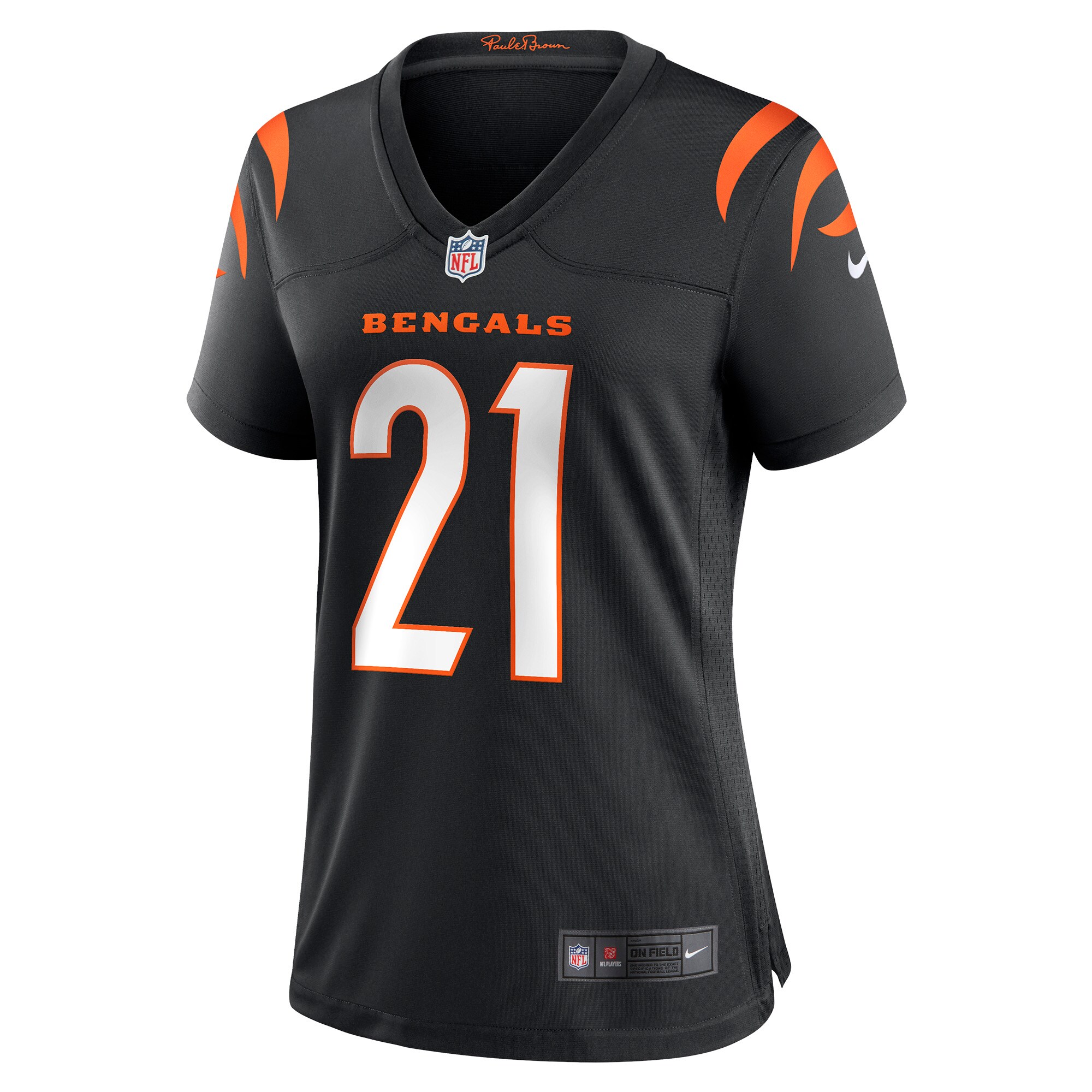 Mike Hilton Cincinnati Bengals Women's Game Player Jersey - Black