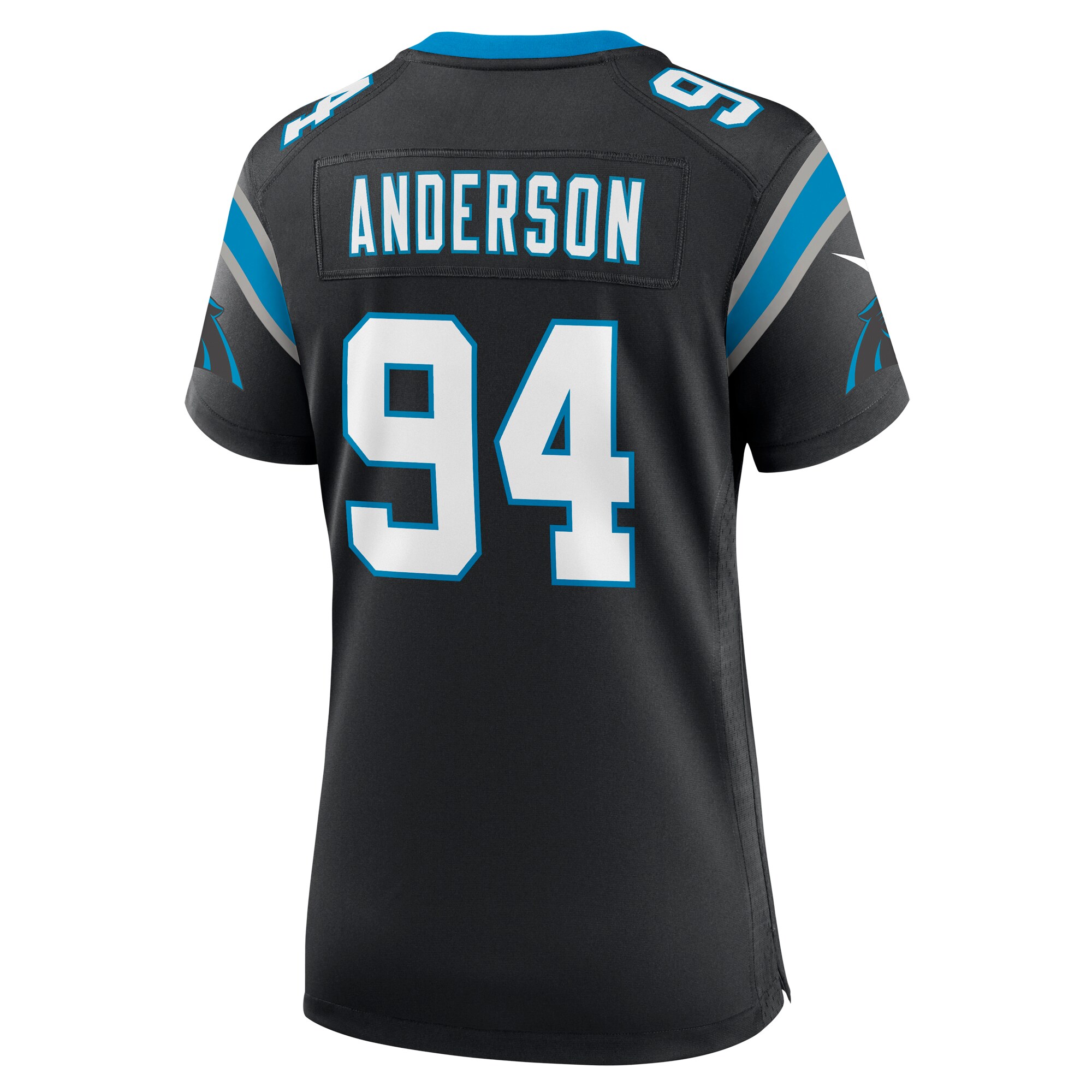 Henry Anderson Carolina Panthers Women's Team Game Jersey - Black