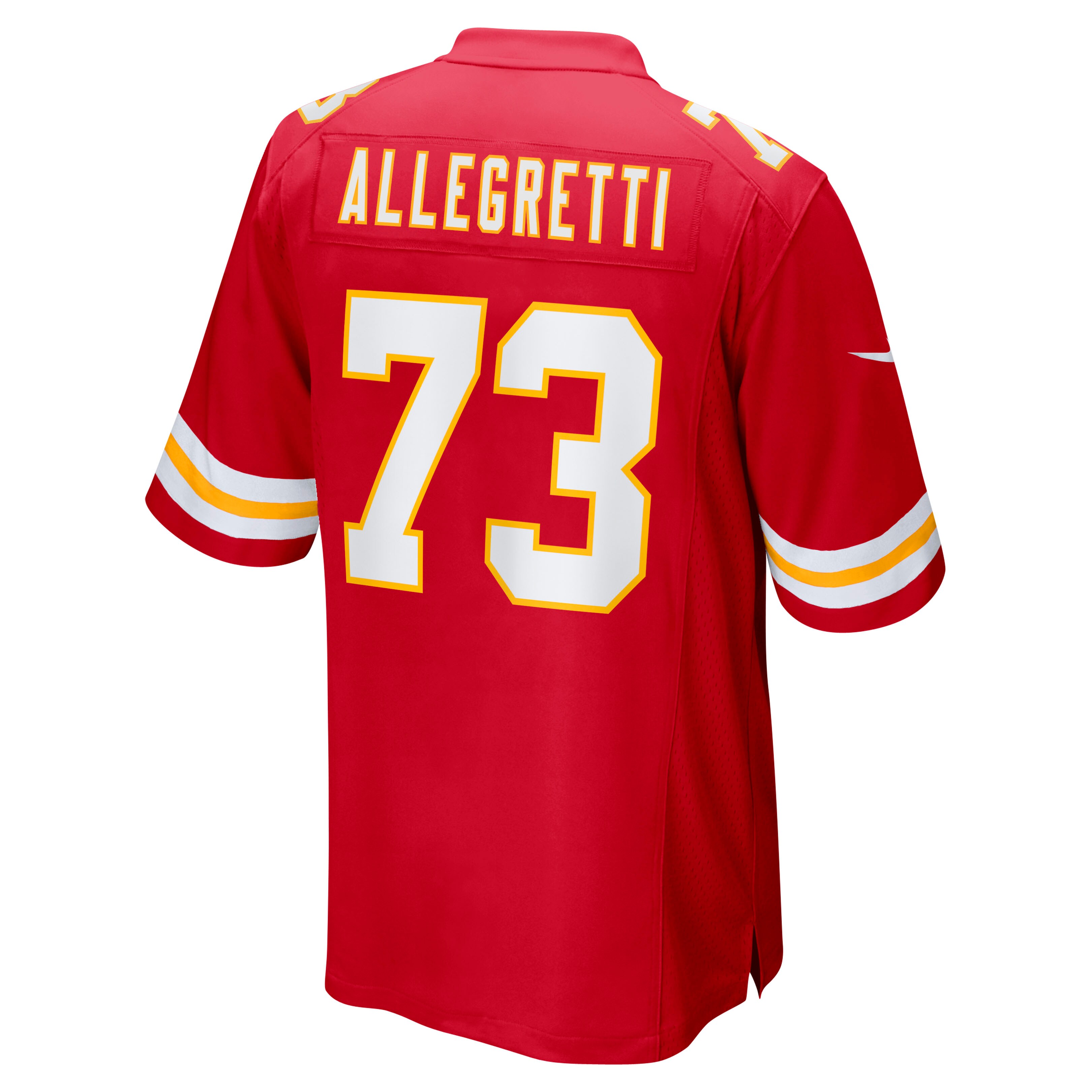 Nick Allegretti Kansas City ChiefsGame Jersey - Red