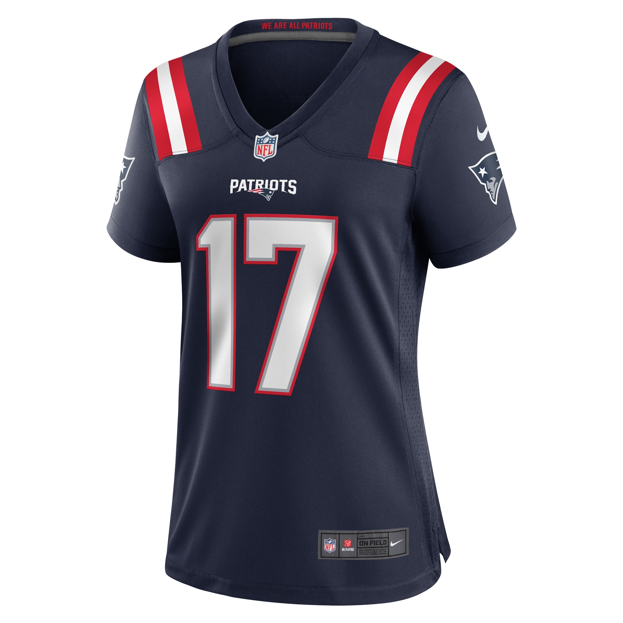 Michael Palardy New England Patriots Women's Home Game Player Jersey - Navy
