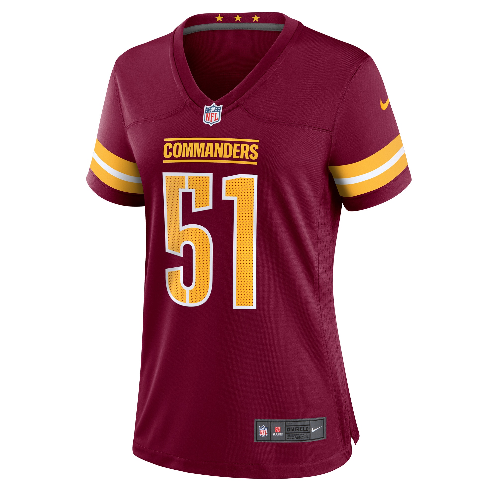 David Mayo Washington Commanders Women's Game Player Jersey - Burgundy