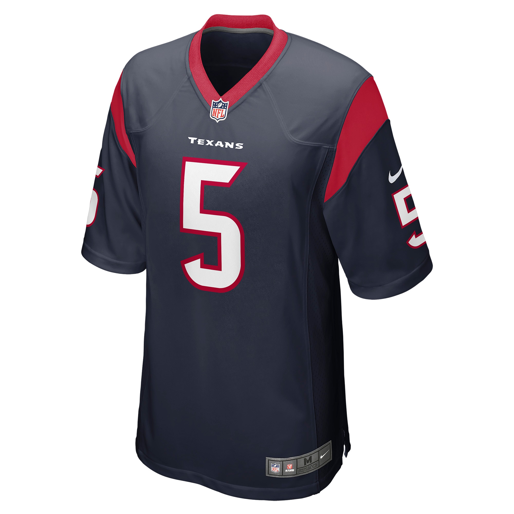 Jalen Pitre Houston TexansGame Player Jersey - Navy