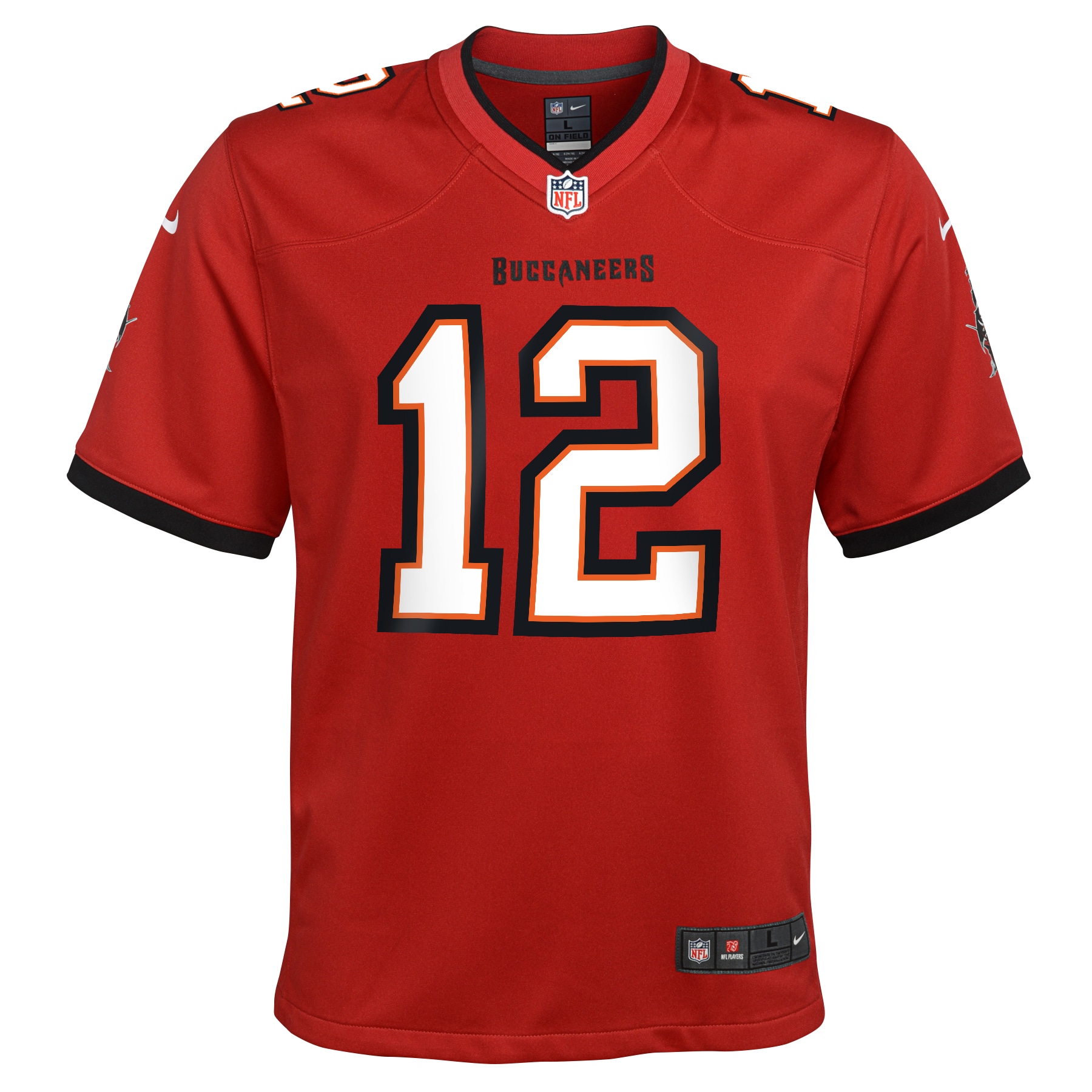 Tom Brady Tampa Bay BuccaneersYouth Game Jersey - Red