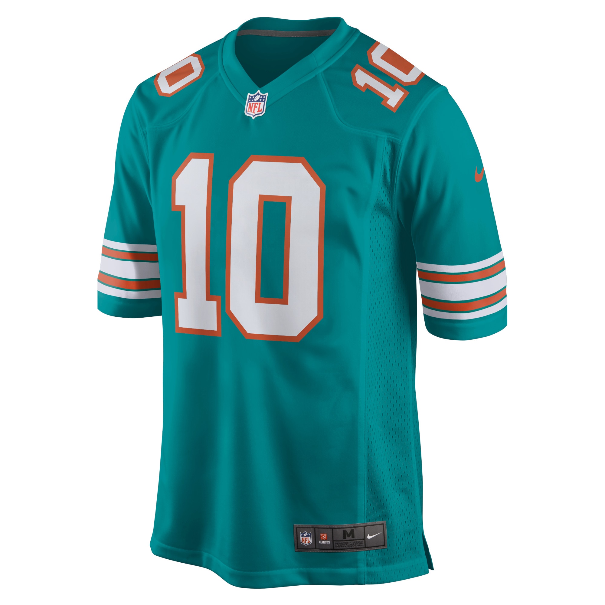 Tyreek Hill Miami DolphinsAlternate Game Jersey - Aqua