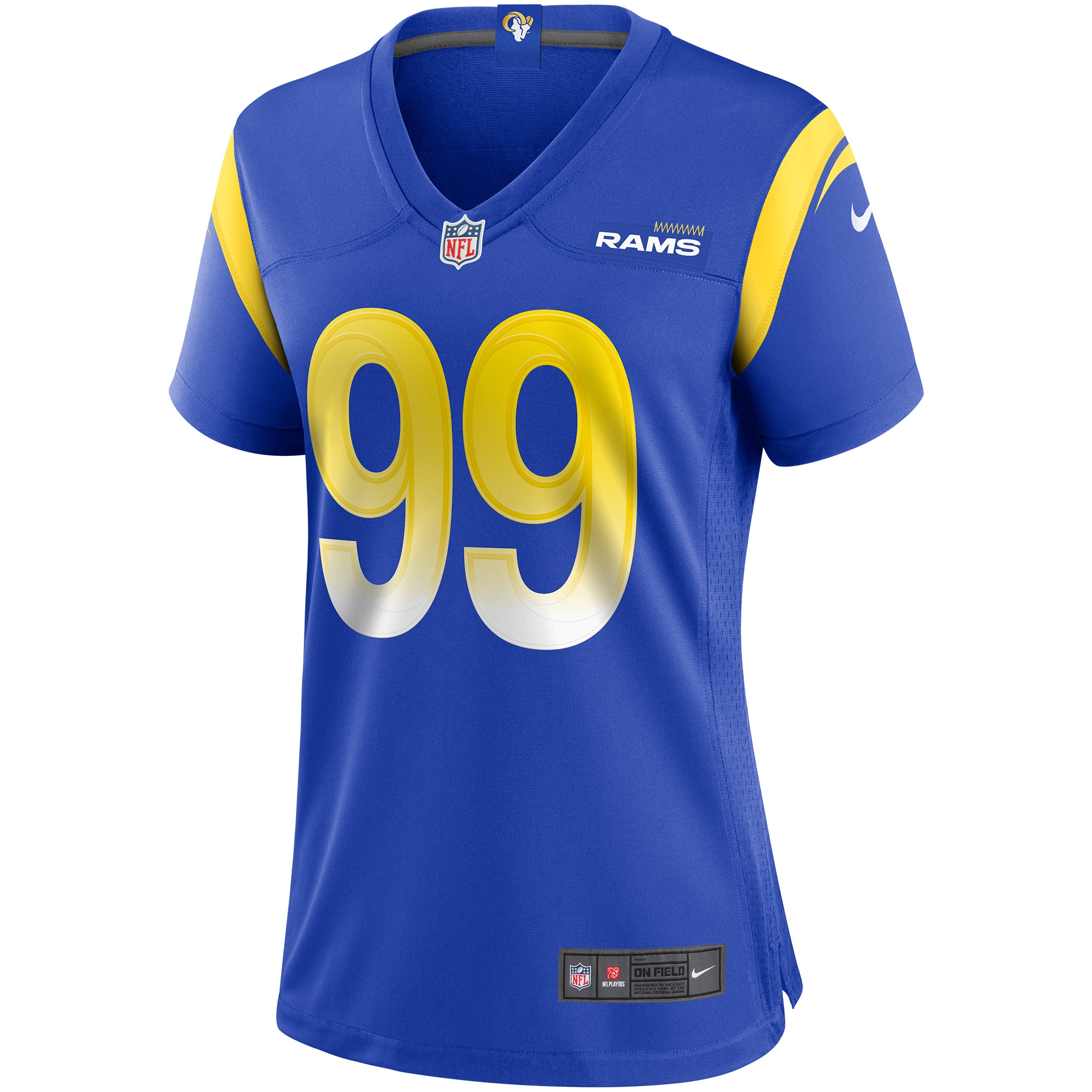 Aaron Donald Los Angeles Rams Women's Game Jersey - Royal