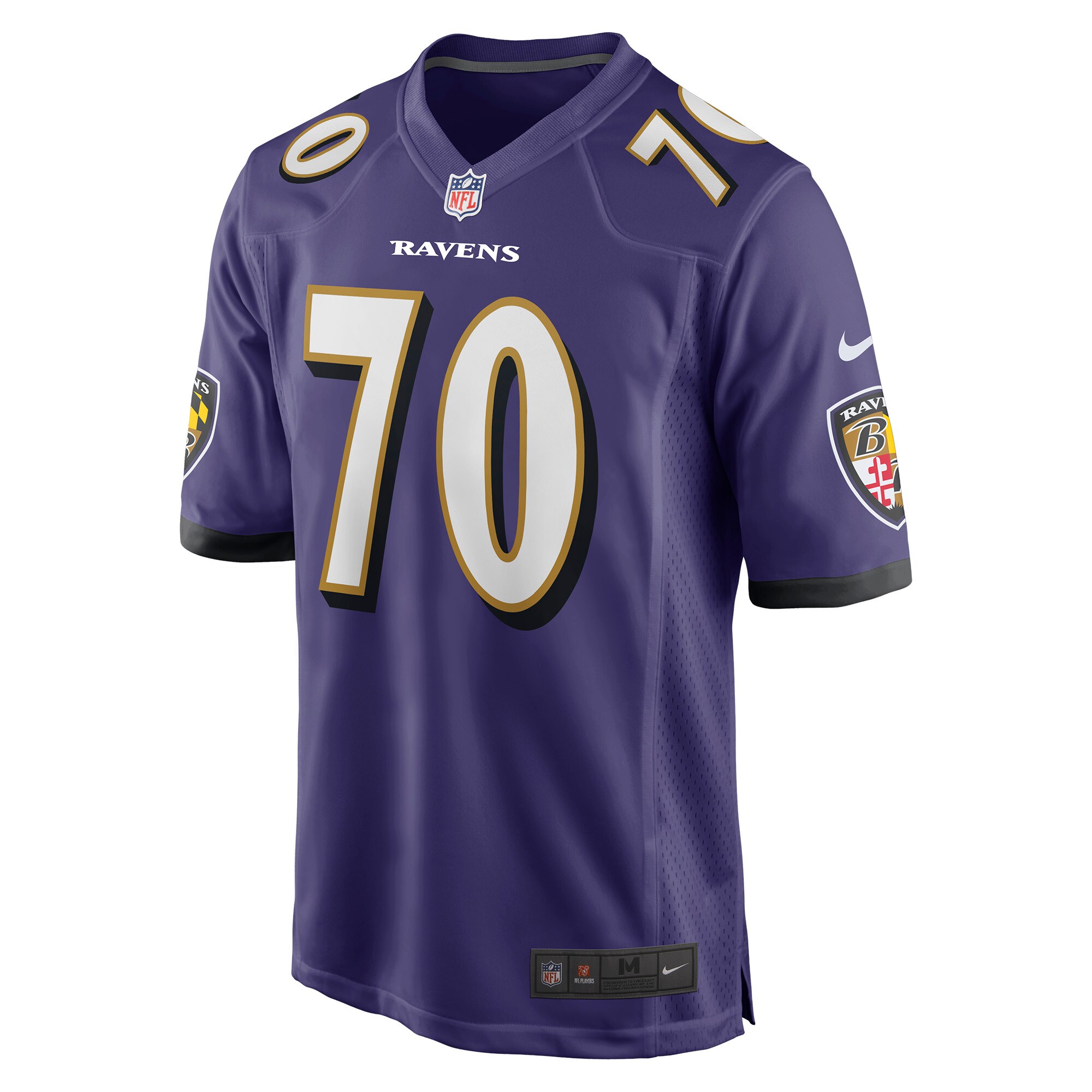 Kevin Zeitler Baltimore RavensGame Jersey - Purple
