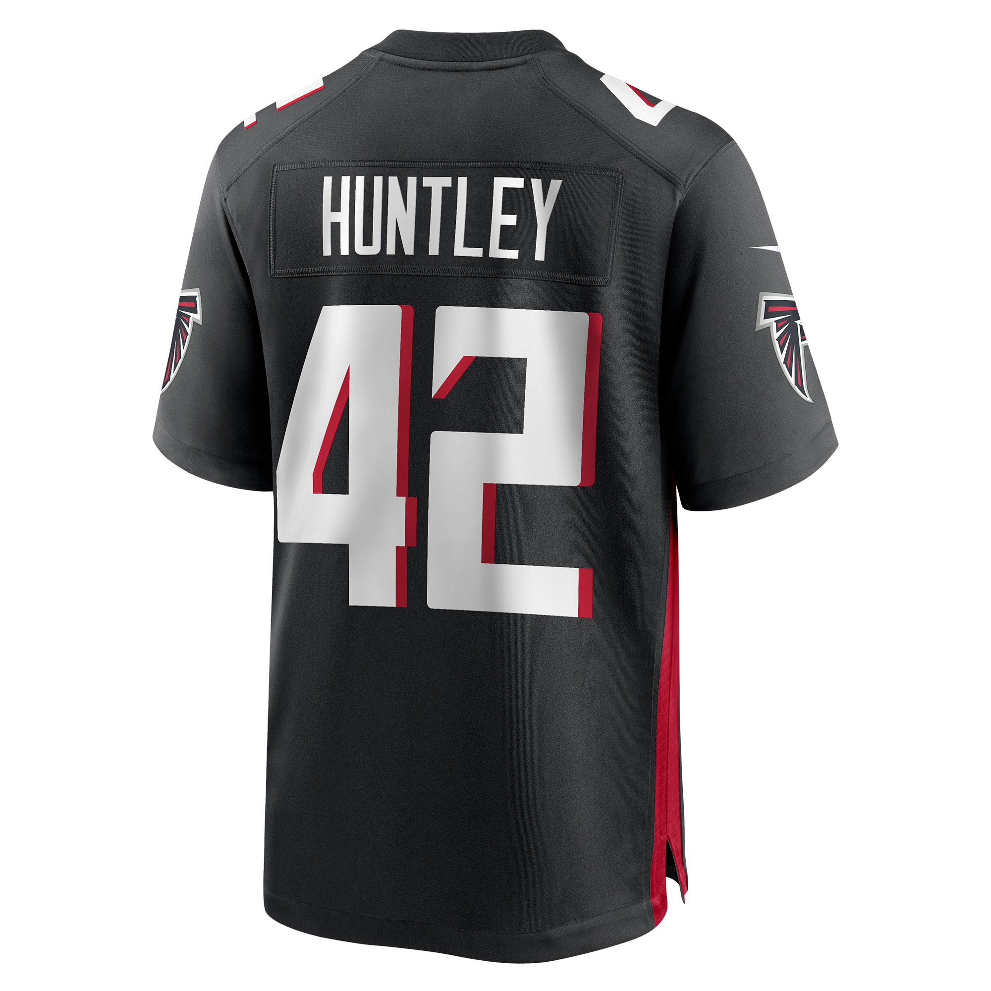 Caleb Huntley Atlanta FalconsGame Jersey - Black