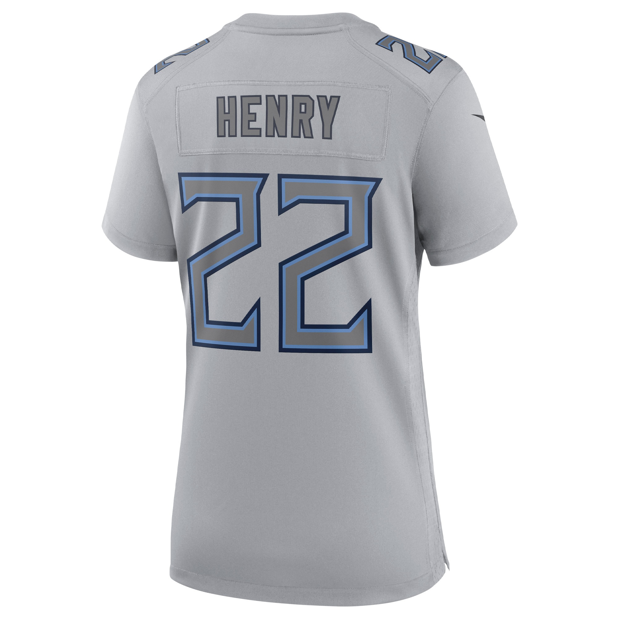 Derrick Henry Tennessee Titans Women's Atmosphere Fashion Game Jersey - Gray