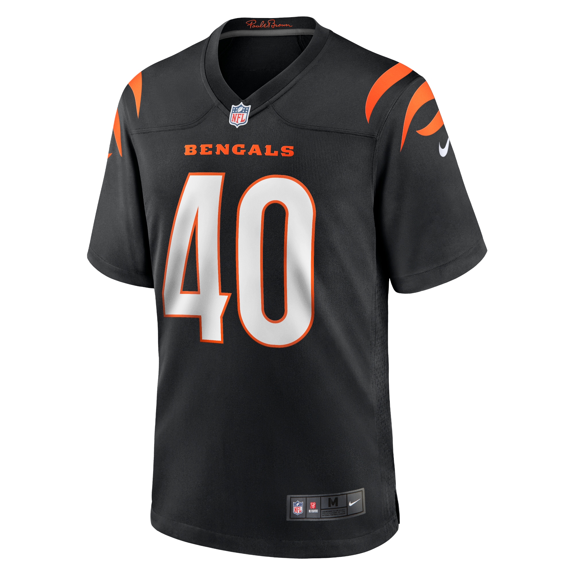 Brandon Wilson Cincinnati BengalsGame Jersey - Black