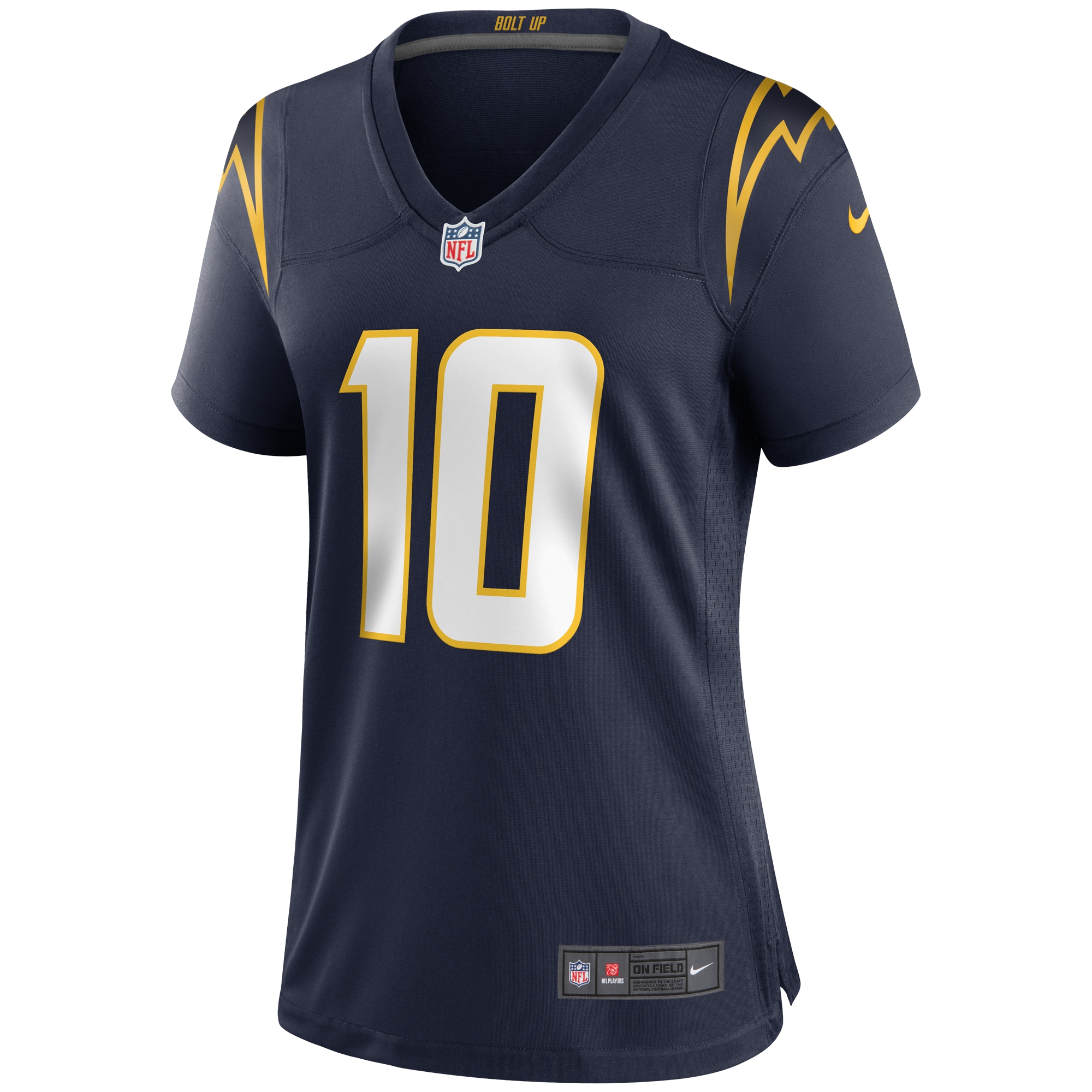 Justin Herbert Los Angeles Chargers Women's Alternate Game Jersey - Navy