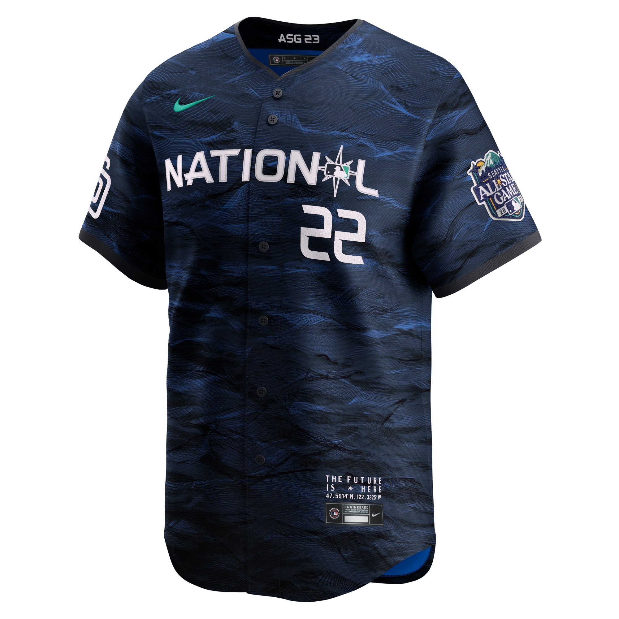 Juan Soto National League2023 MLB All-Star Game Limited Player Jersey - Royal