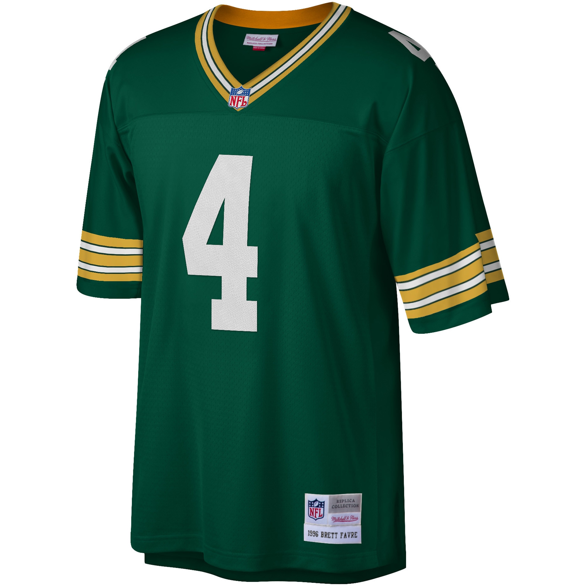 Brett Favre Green Bay Packers Mitchell & Ness 1996 Legacy Replica Jersey - Green