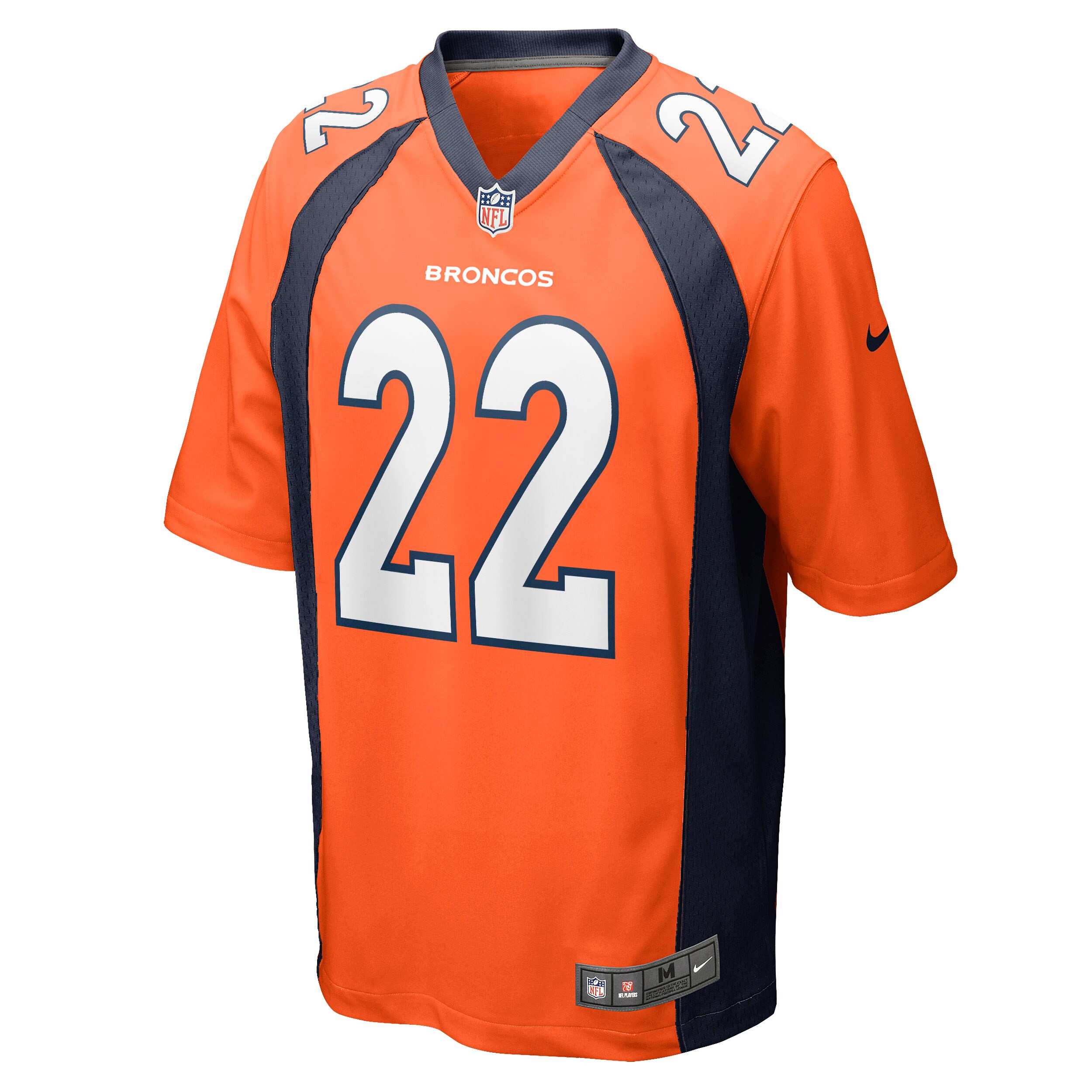 Kareem Jackson Denver BroncosGame Jersey - Orange