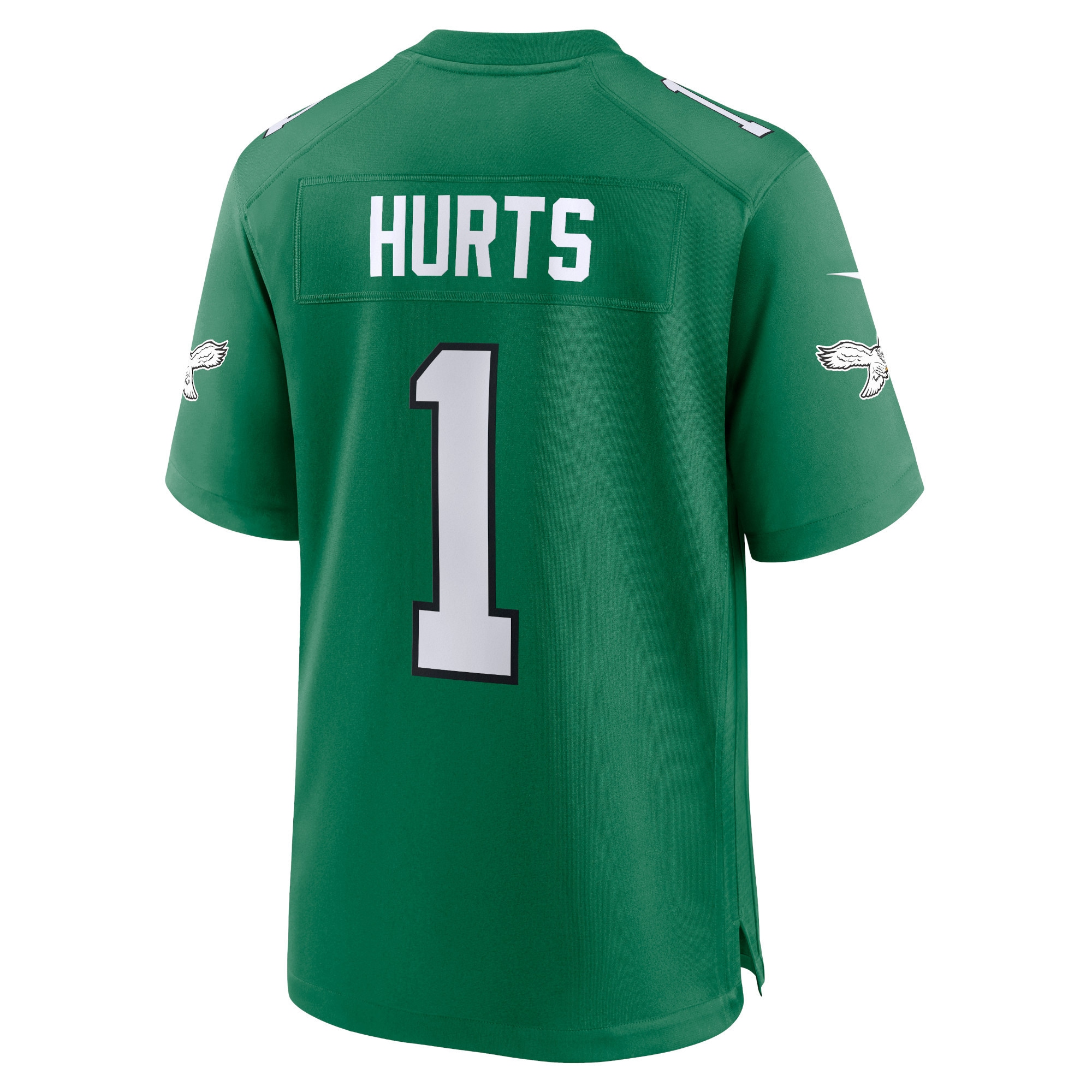 Jalen Hurts Philadelphia EaglesYouth Alternate Player Game Jersey - Kelly Green