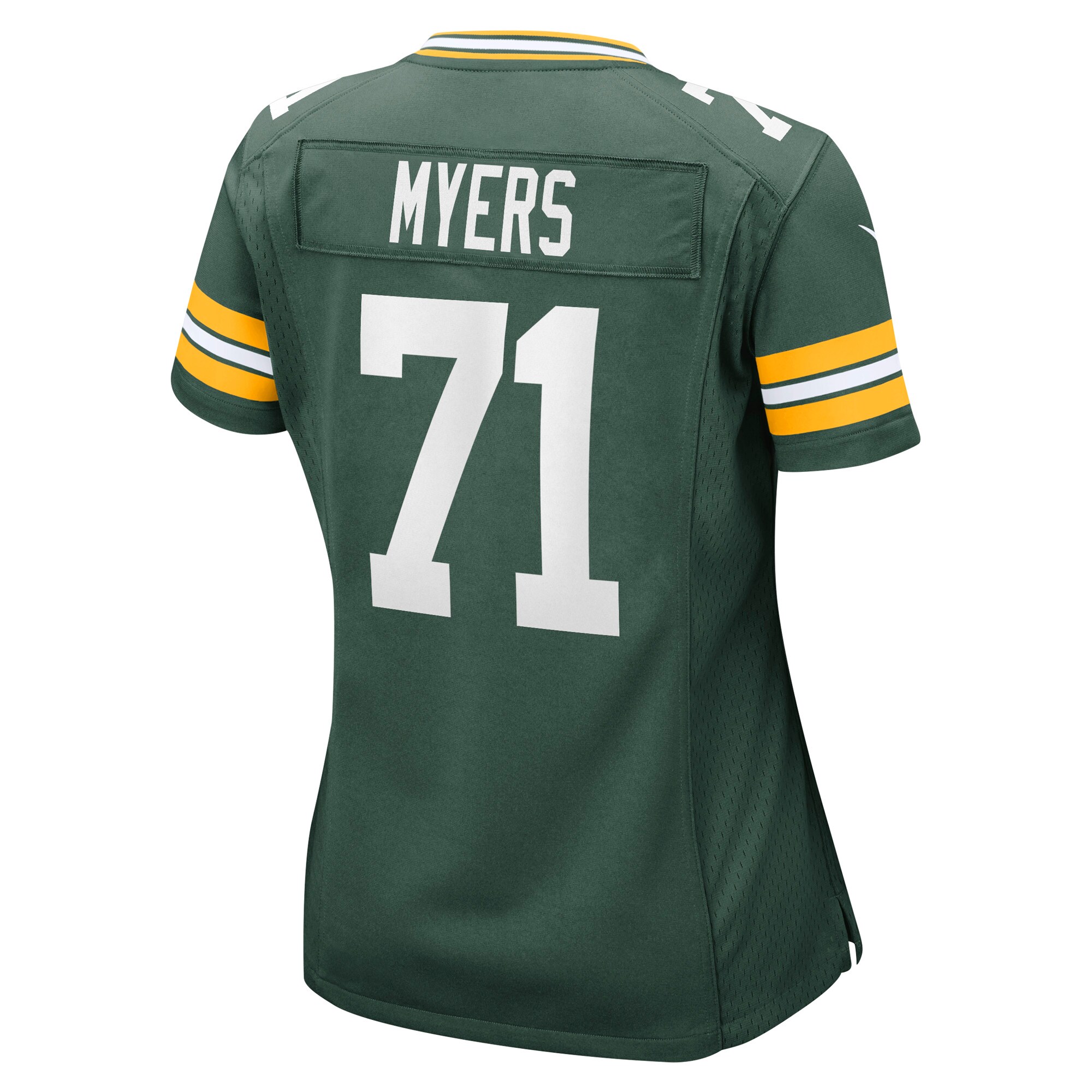 Josh Myers Green Bay Packers Women's Game Jersey - Green