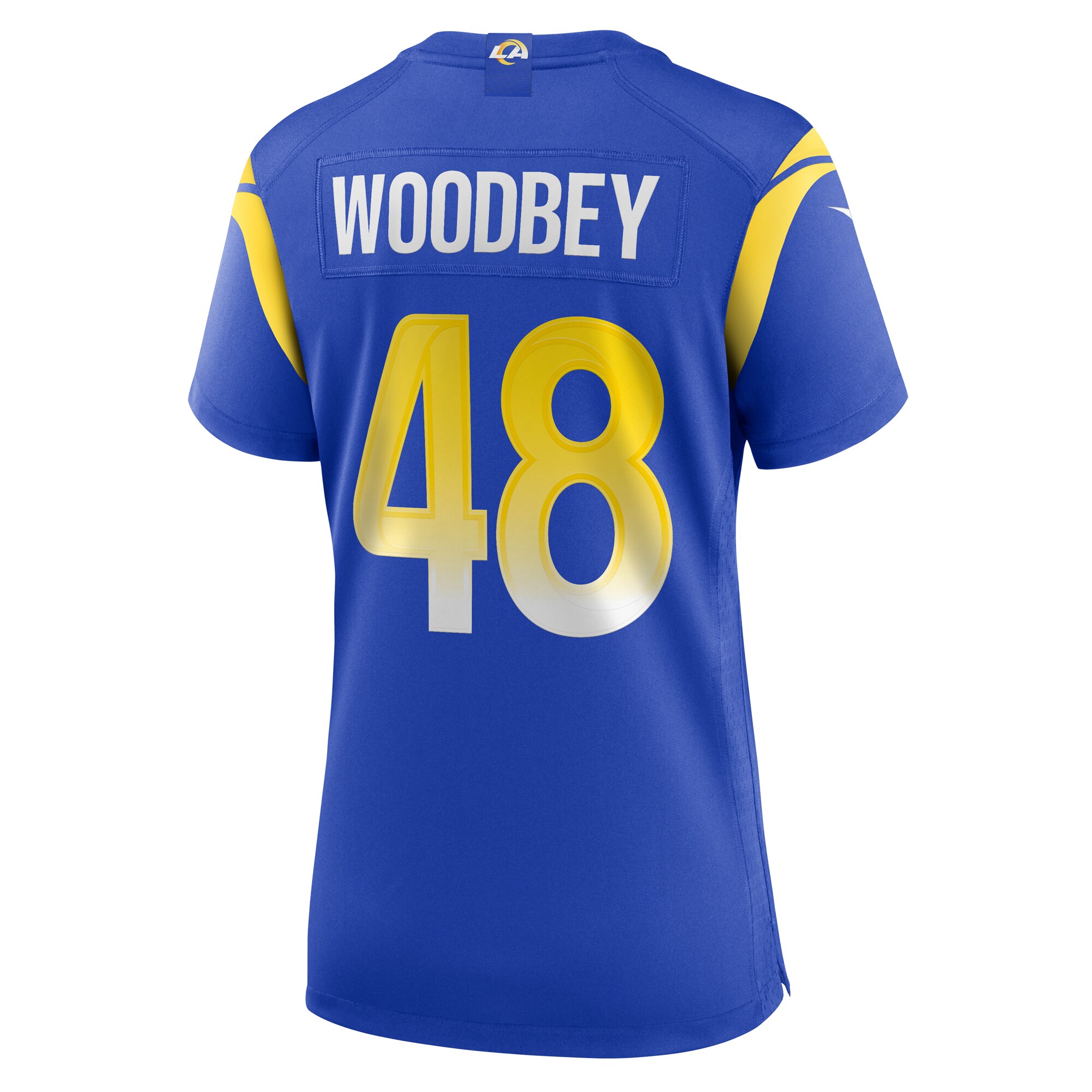 Jaiden Woodbey Los Angeles Rams Women's Home Game Jersey - Royal