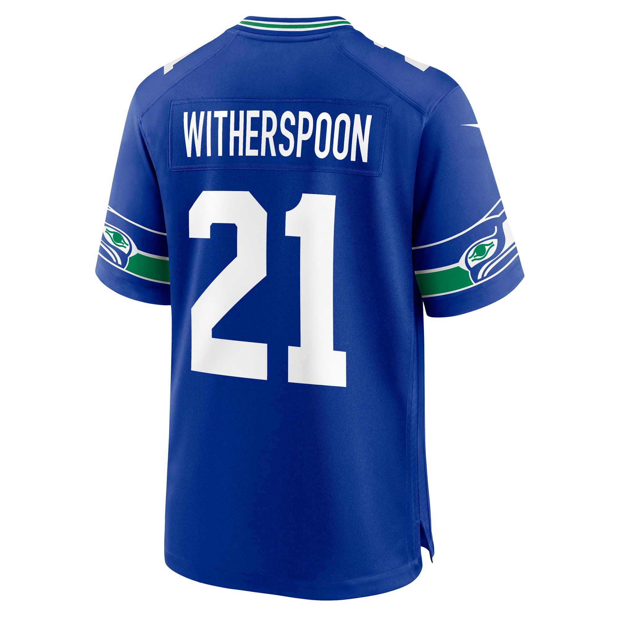 Devon Witherspoon Seattle SeahawksThrowback Player Game Jersey - Royal