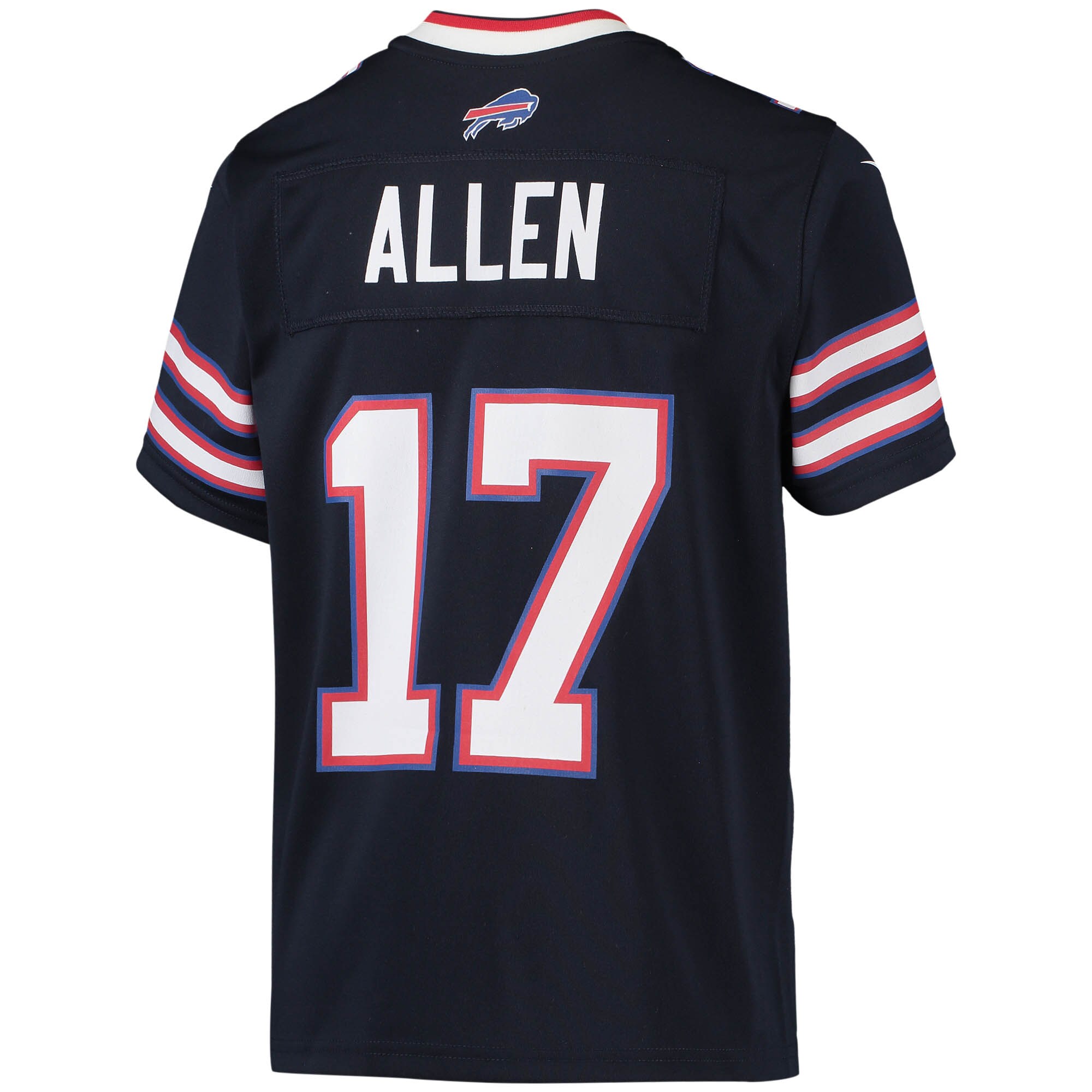 Josh Allen Buffalo BillsYouth Inverted Team Game Jersey - Navy