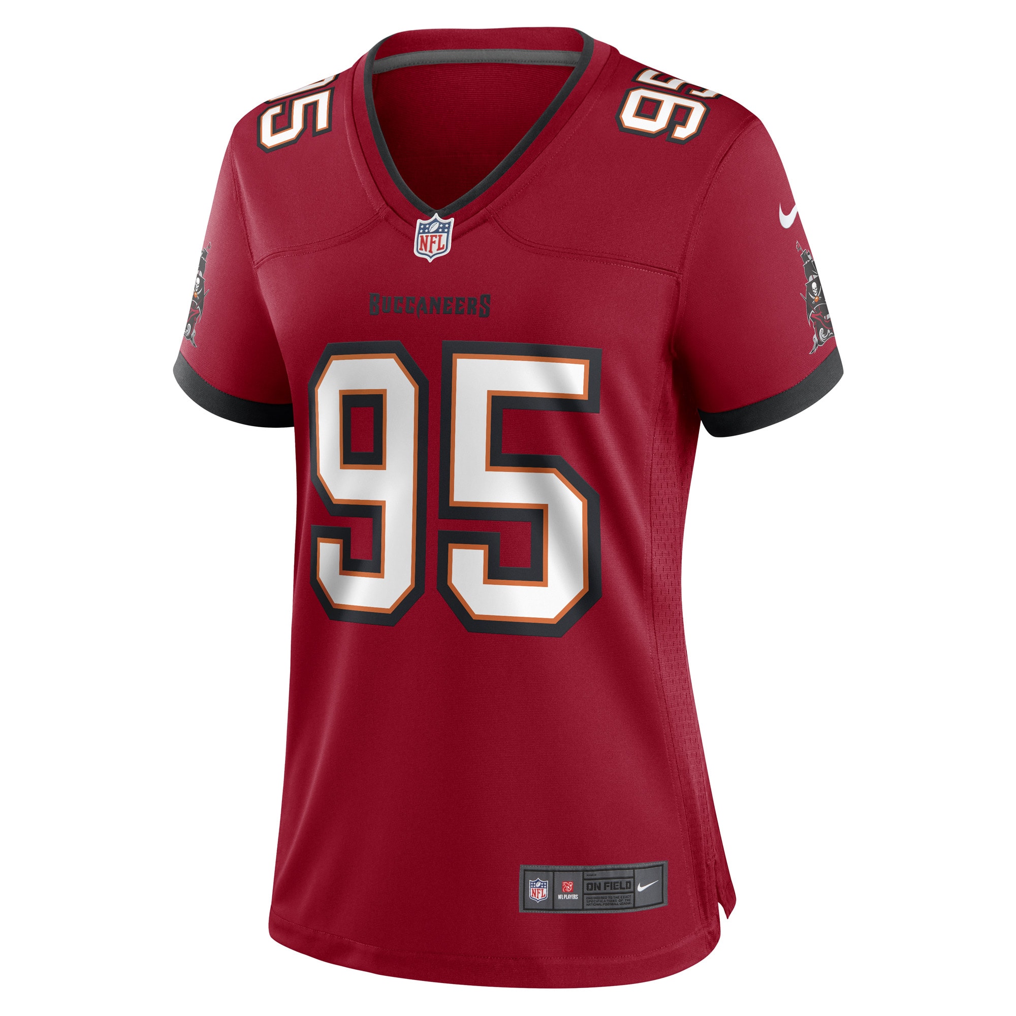 Deadrin Senat Tampa Bay Buccaneers Women's Game Player Jersey - Red