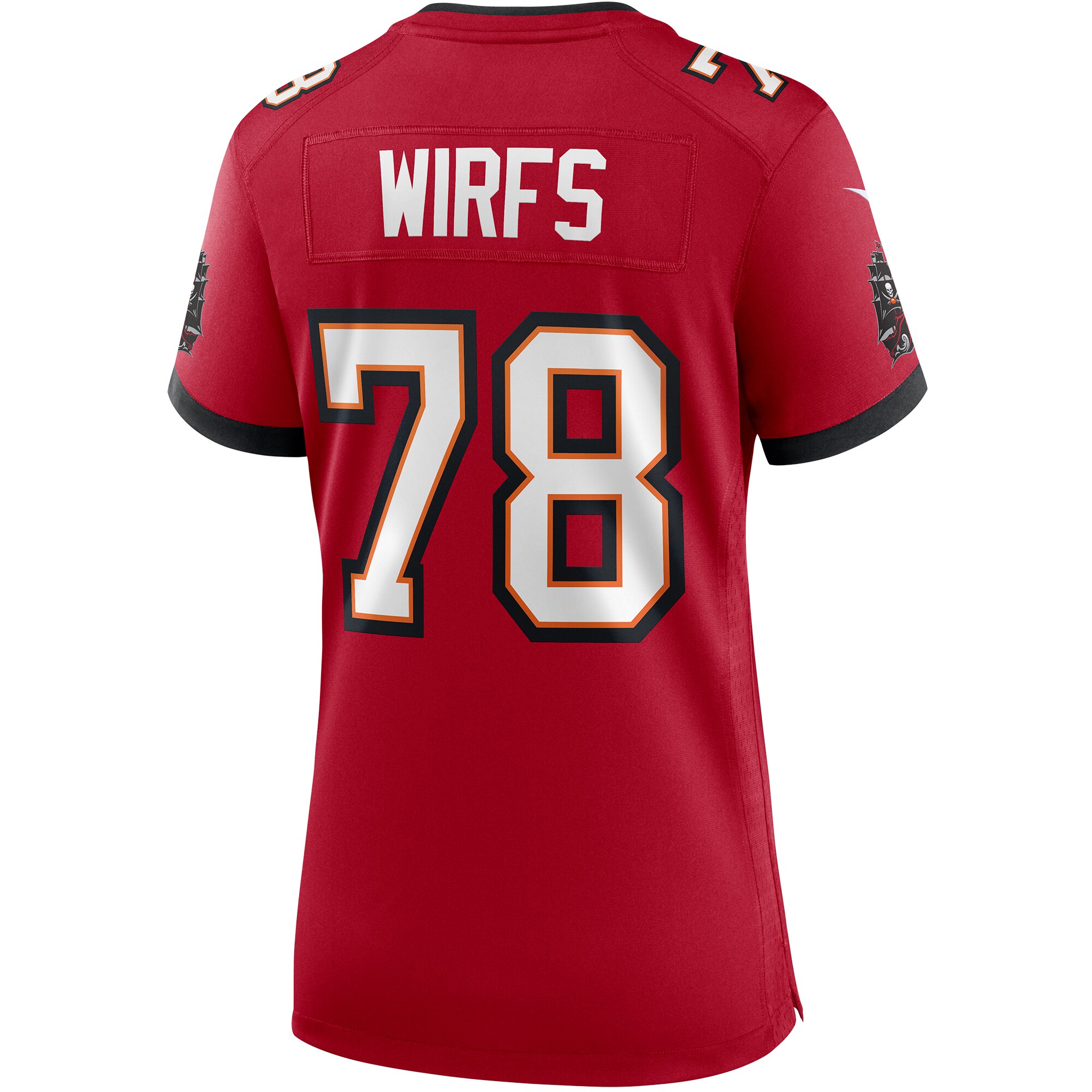 Tristan Wirfs Tampa Bay Buccaneers Women's Game Jersey - Red