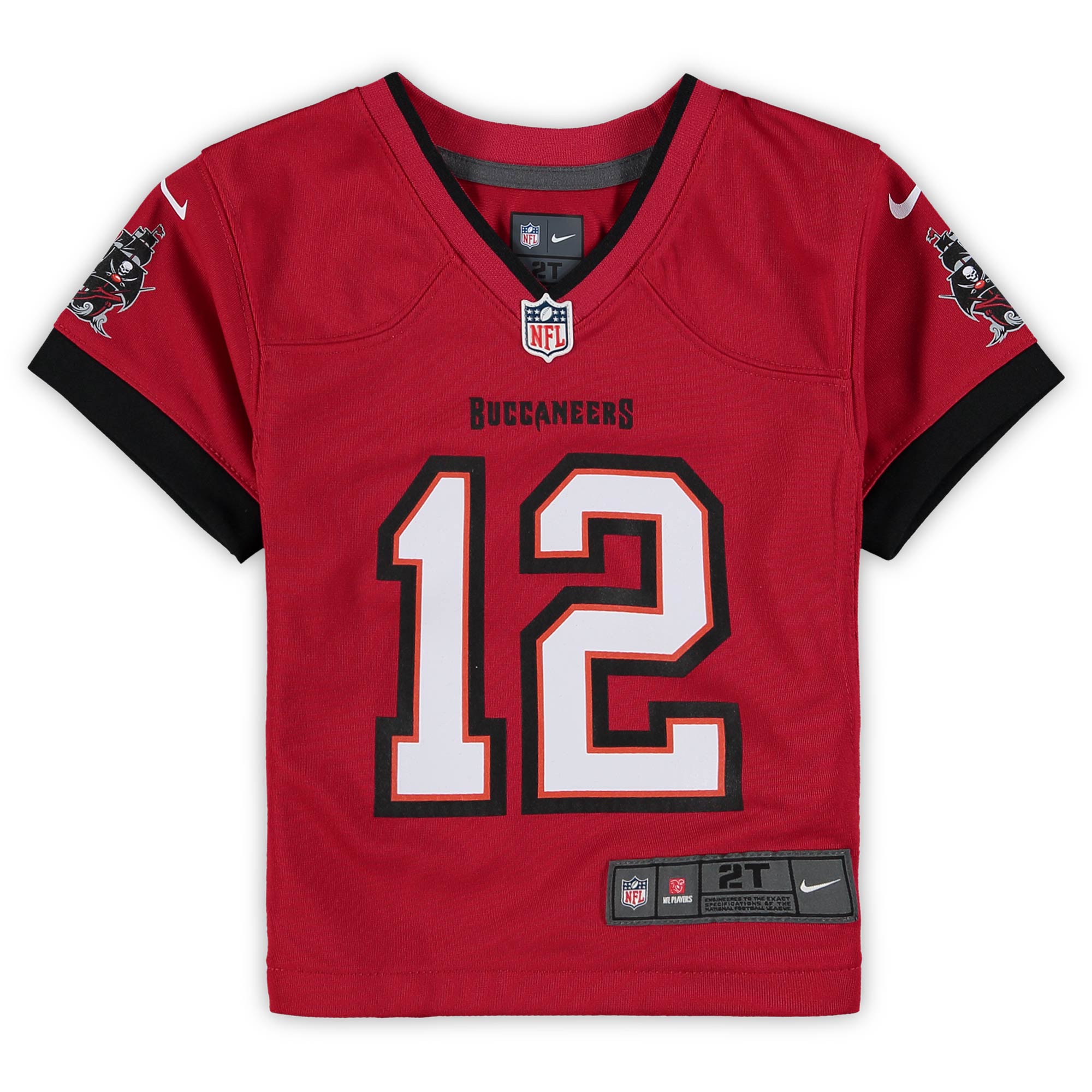 Tom Brady Tampa Bay BuccaneersToddler Game Jersey - Red