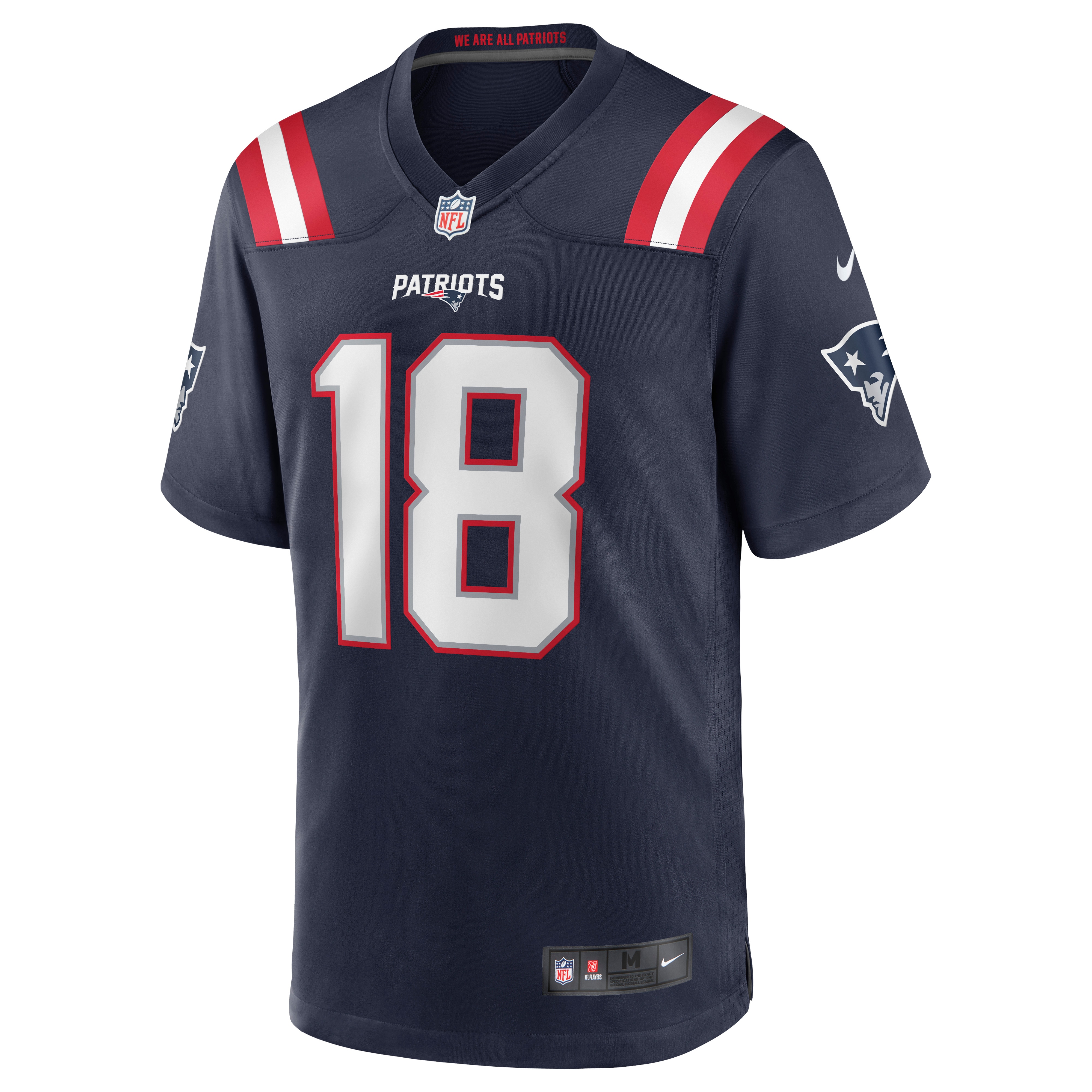 Matthew Slater New England PatriotsGame Jersey - Navy