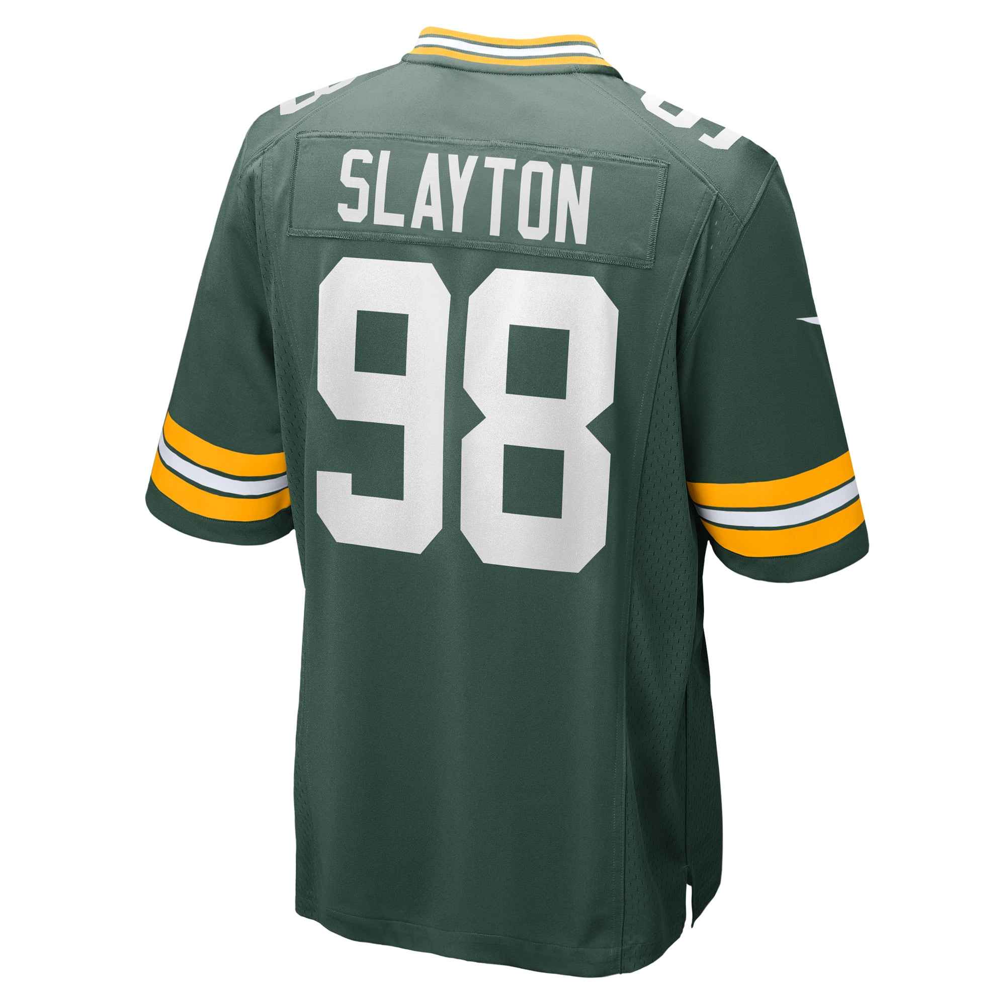 Chris Slayton Green Bay PackersGame Player Jersey - Green