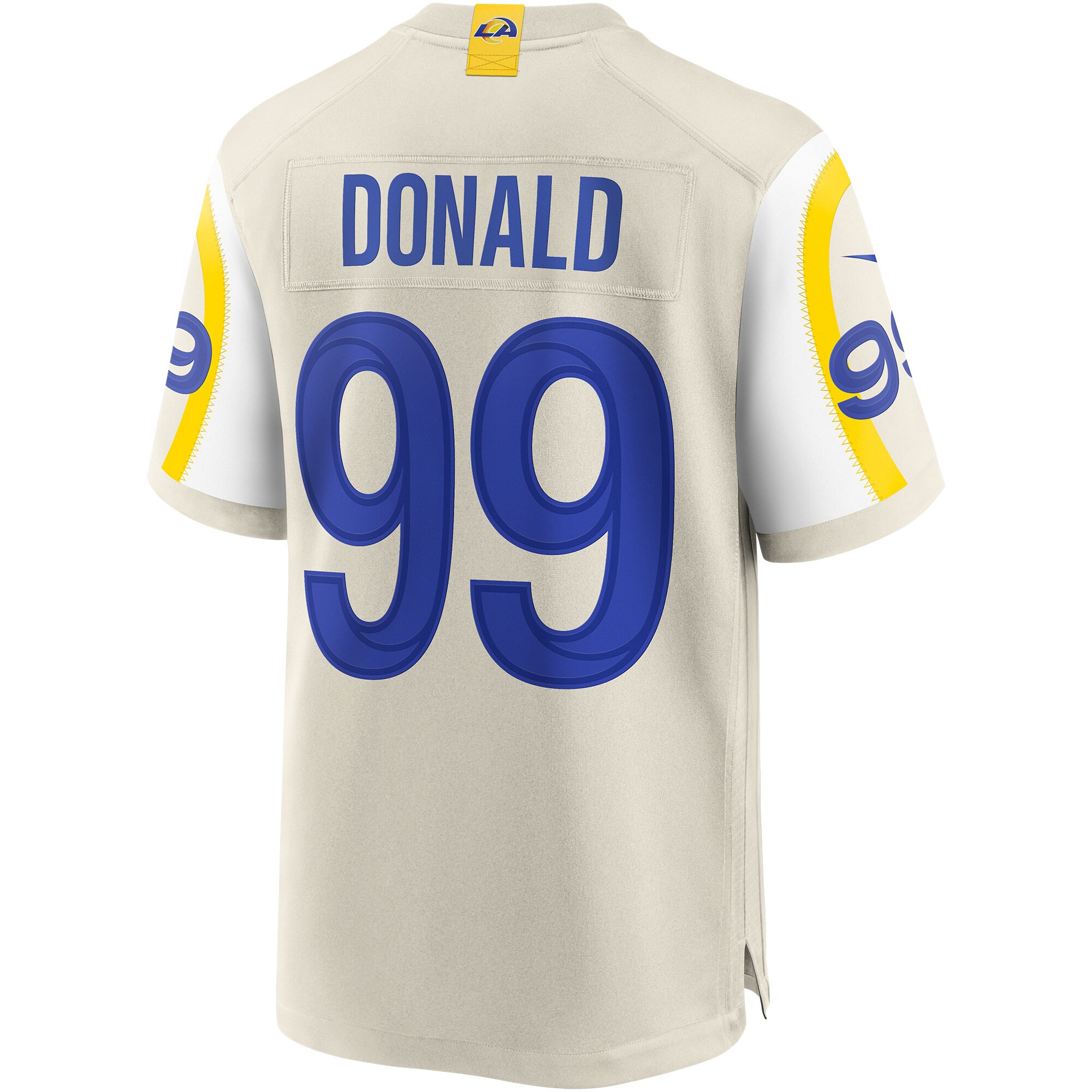 Aaron Donald Los Angeles RamsGame Jersey - Bone
