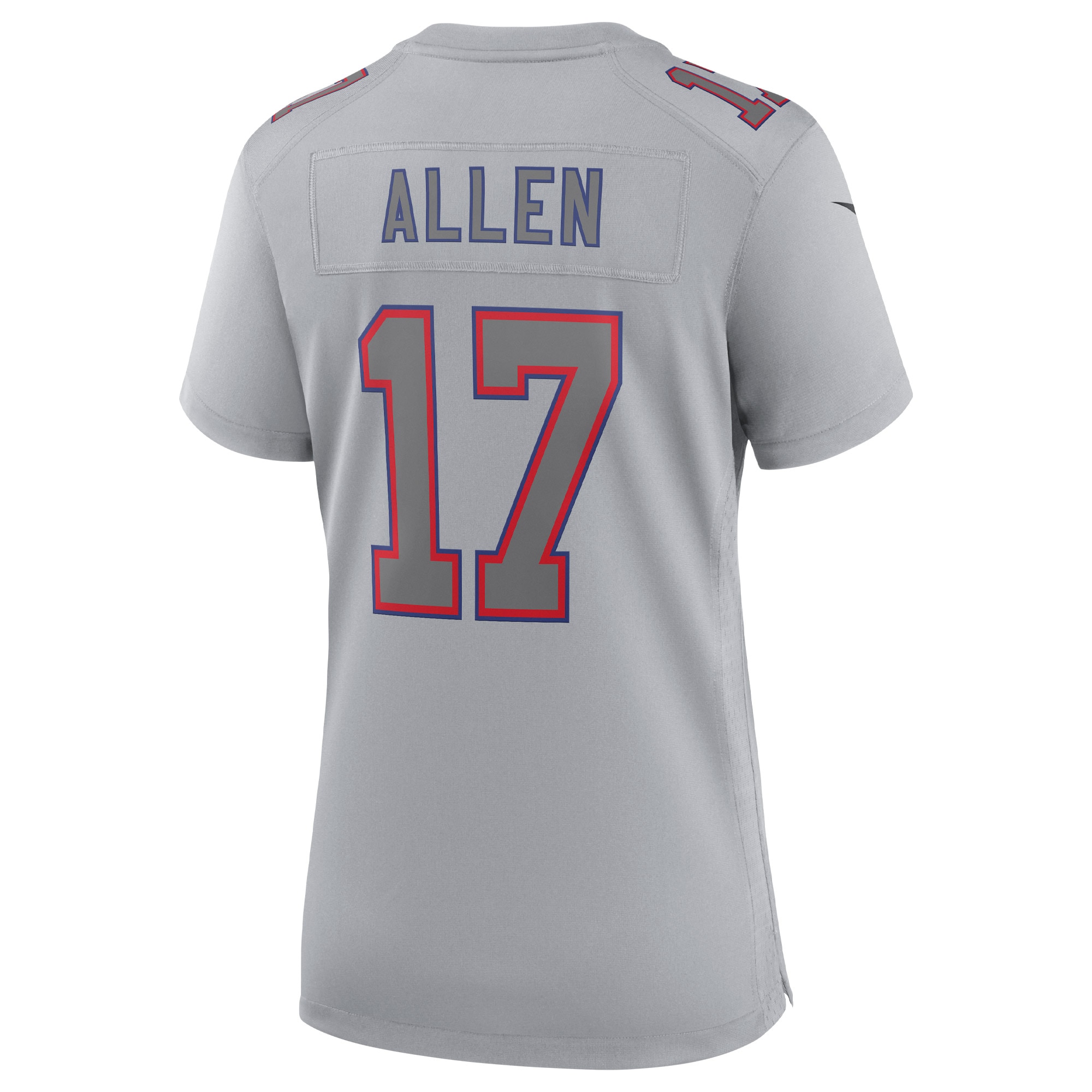 Josh Allen Buffalo Bills Women's Atmosphere Fashion Game Jersey - Gray