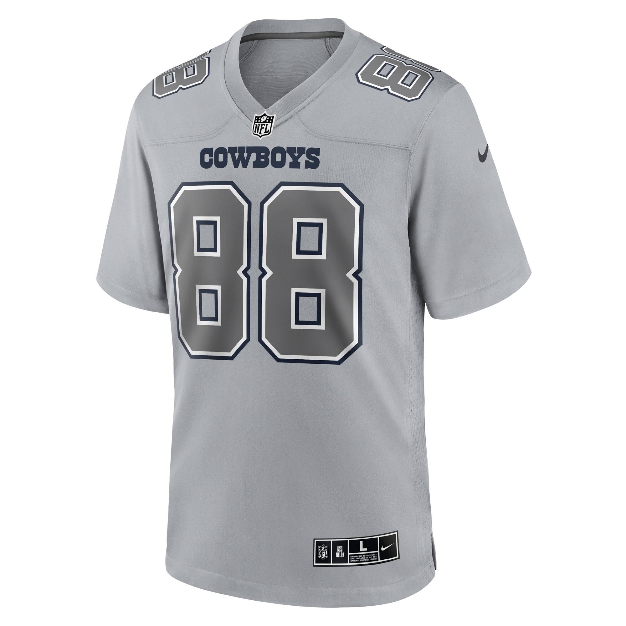 CeeDee Lamb Dallas CowboysAtmosphere Fashion Game Jersey - Gray