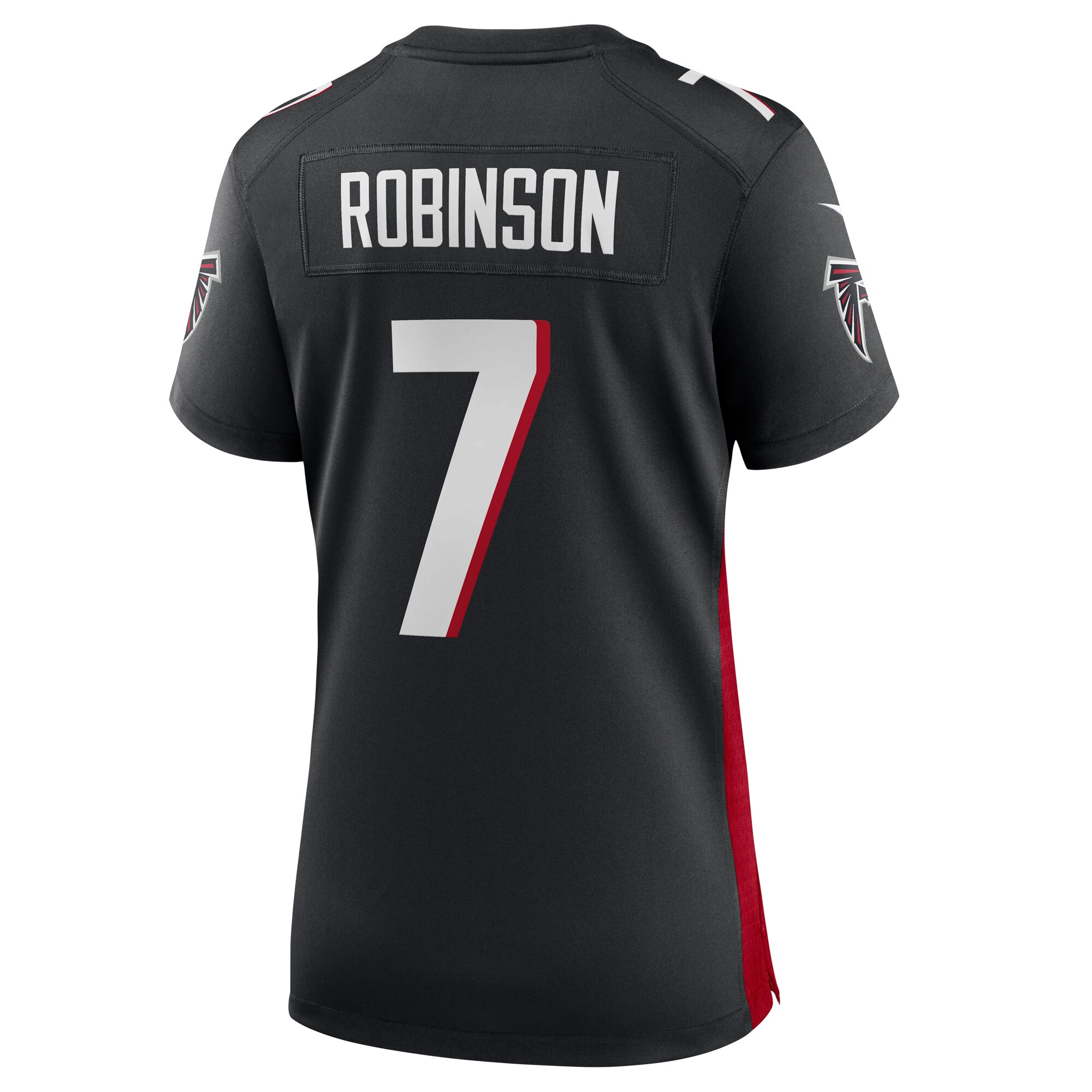 Bijan Robinson Atlanta Falcons Women's 2023 NFL Draft First Round Pick Game Jersey - Black