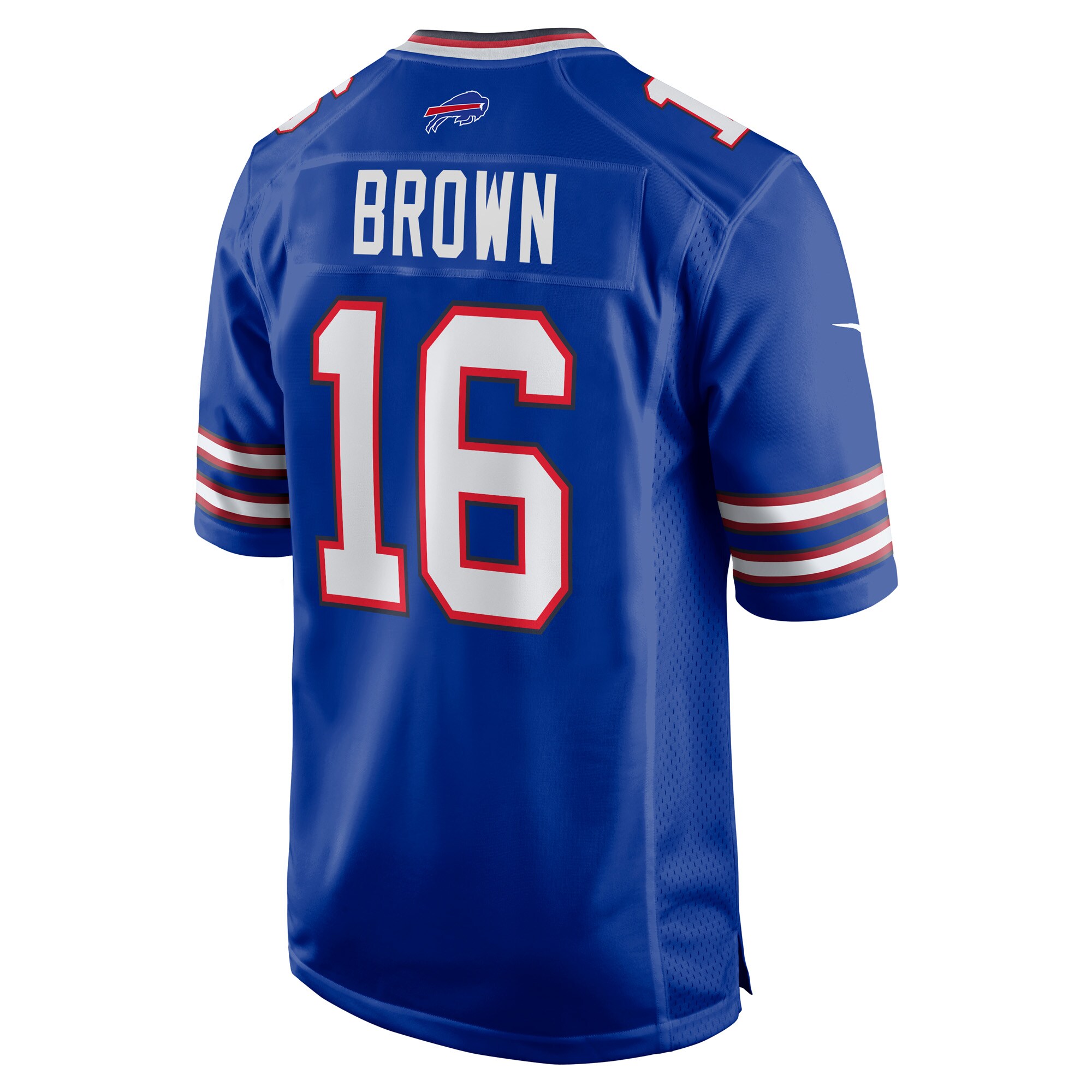 John Brown Buffalo BillsHome Game Player Jersey - Royal