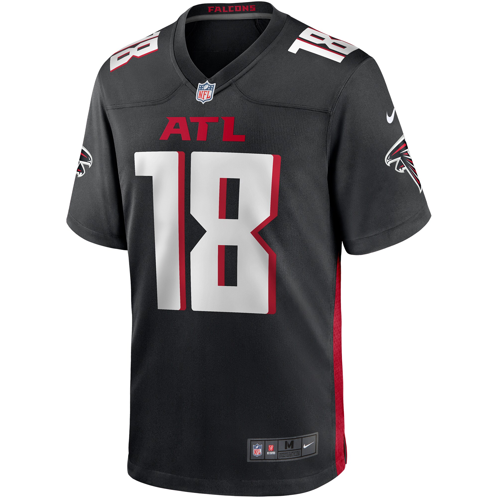 Calvin Ridley Atlanta FalconsGame Player Jersey - Black