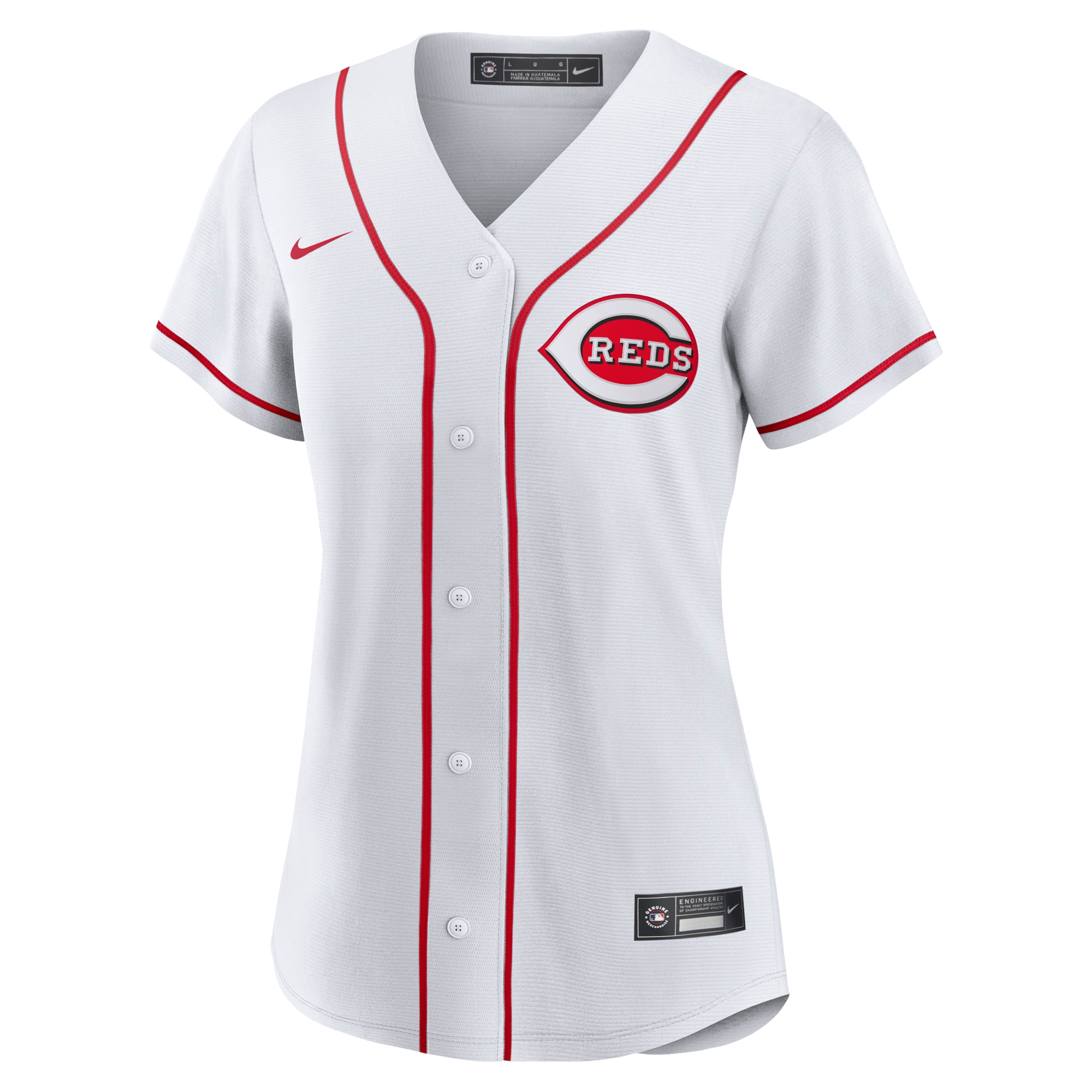 Elly De La Cruz Cincinnati Reds Women's Home Replica Jersey - White