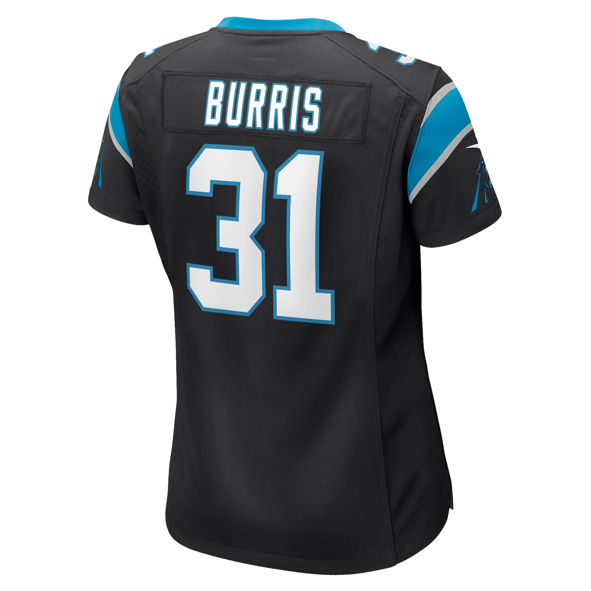 Juston Burris Carolina Panthers Women's Game Jersey - Black