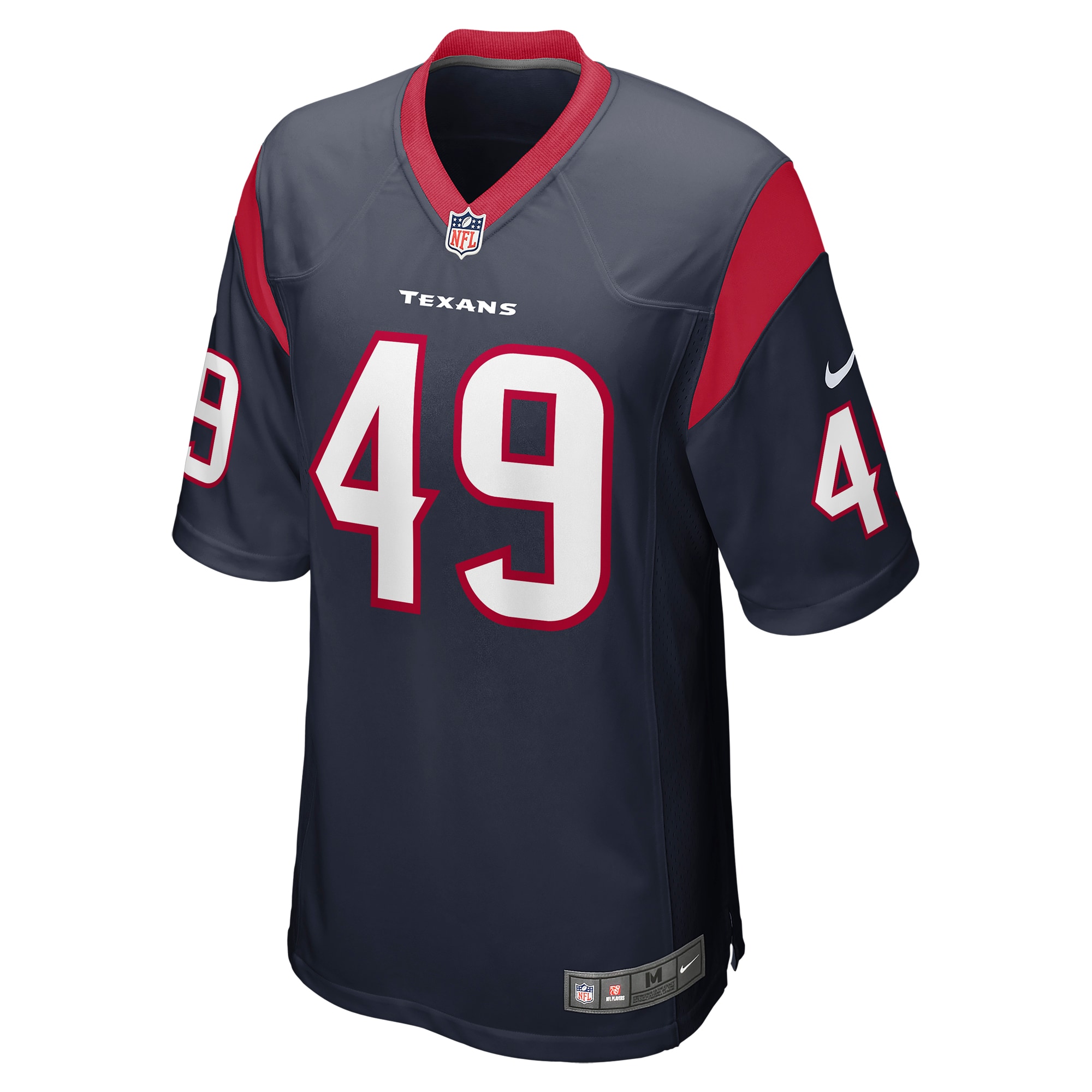 Ian Swenson Houston TexansTeam Game Jersey - Navy