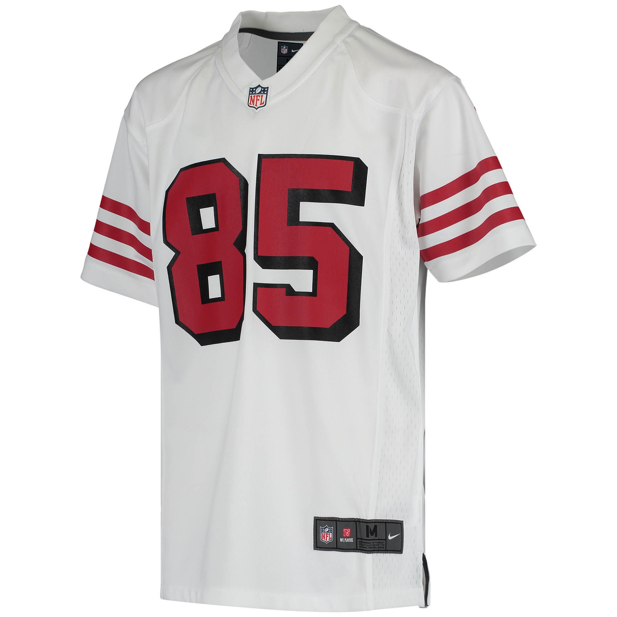 George Kittle San Francisco 49ersYouth Color Rush Game Jersey - White