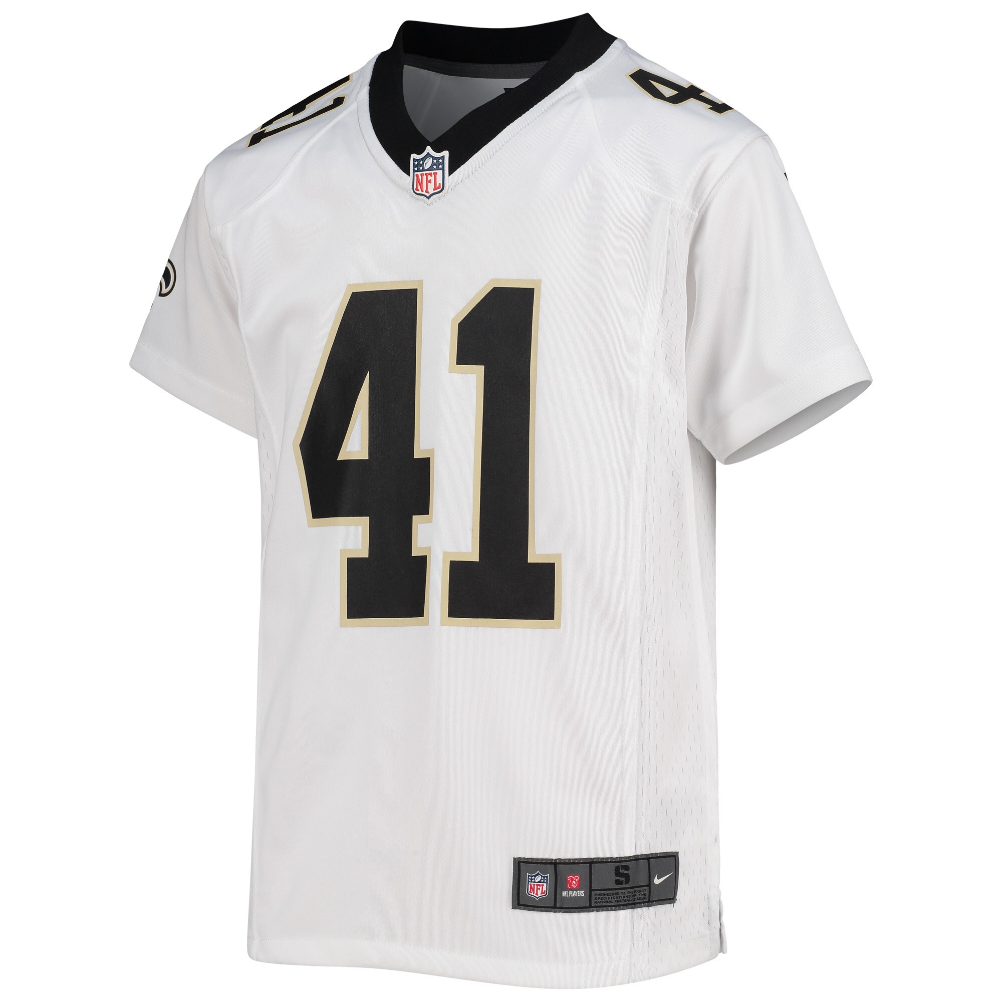 Alvin Kamara New Orleans SaintsYouth Game Jersey - White