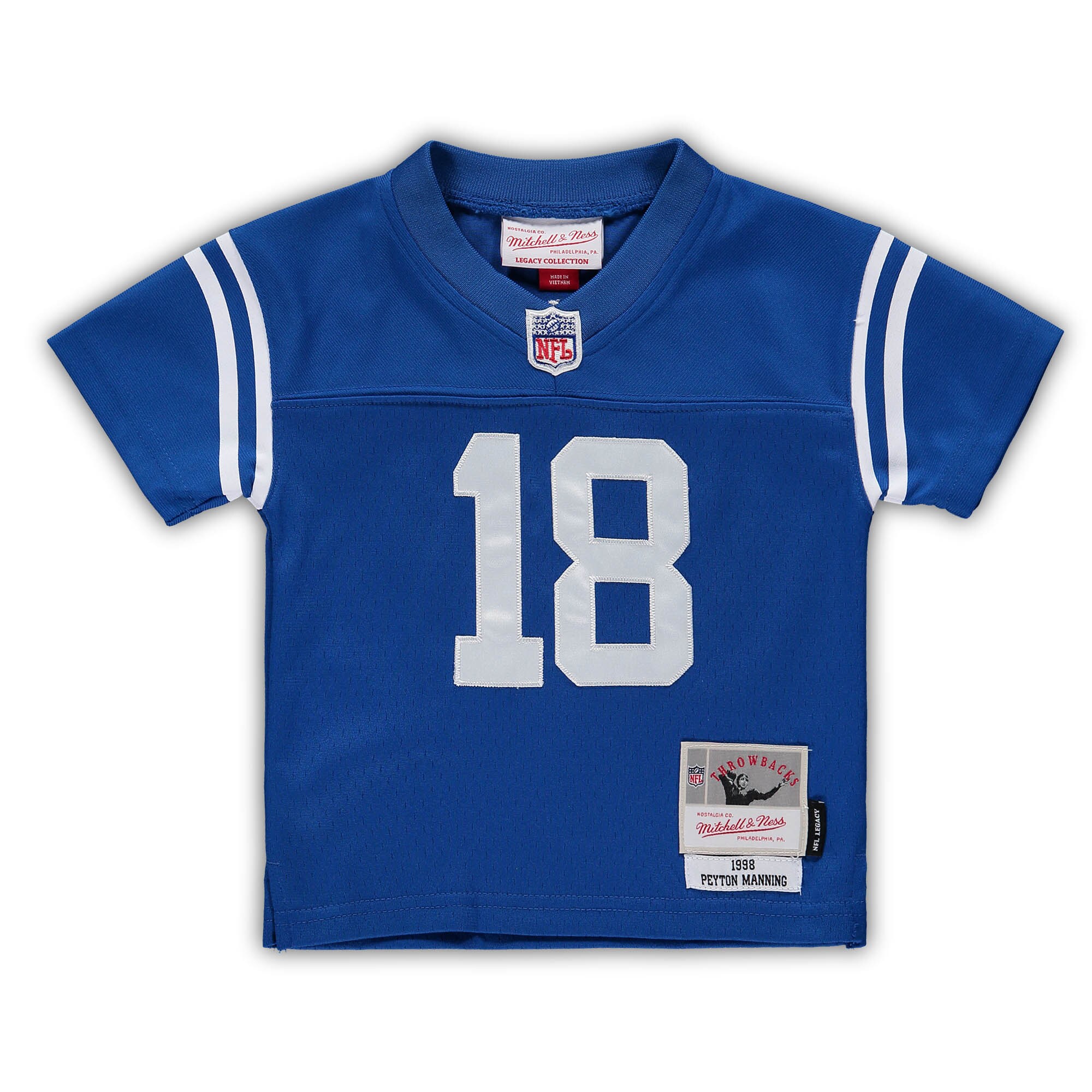 Peyton Manning Indianapolis Colts Mitchell & Ness Infant 1998 Retired Legacy Jersey - Royal