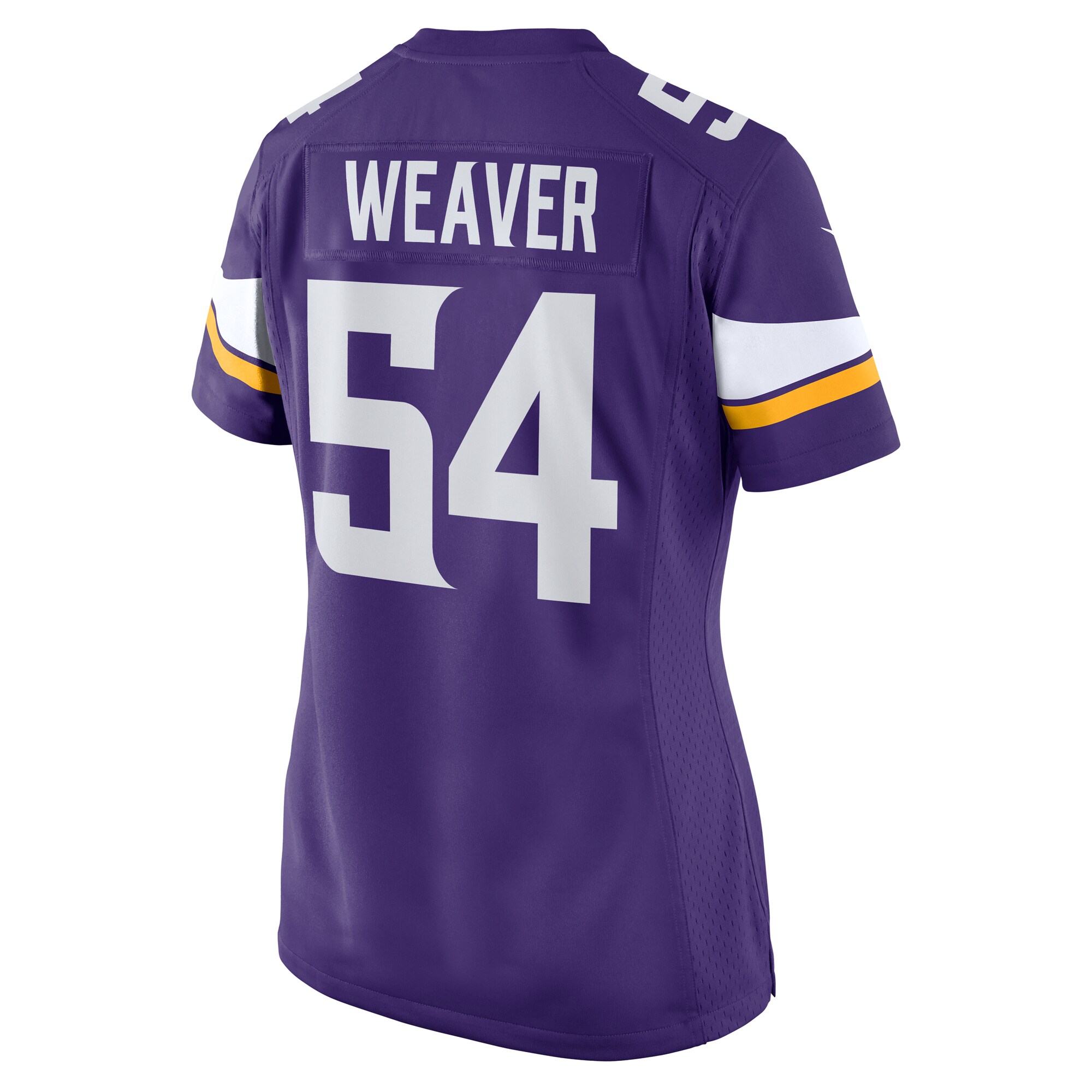 Curtis Weaver Minnesota Vikings Women's Home Game Jersey - Purple