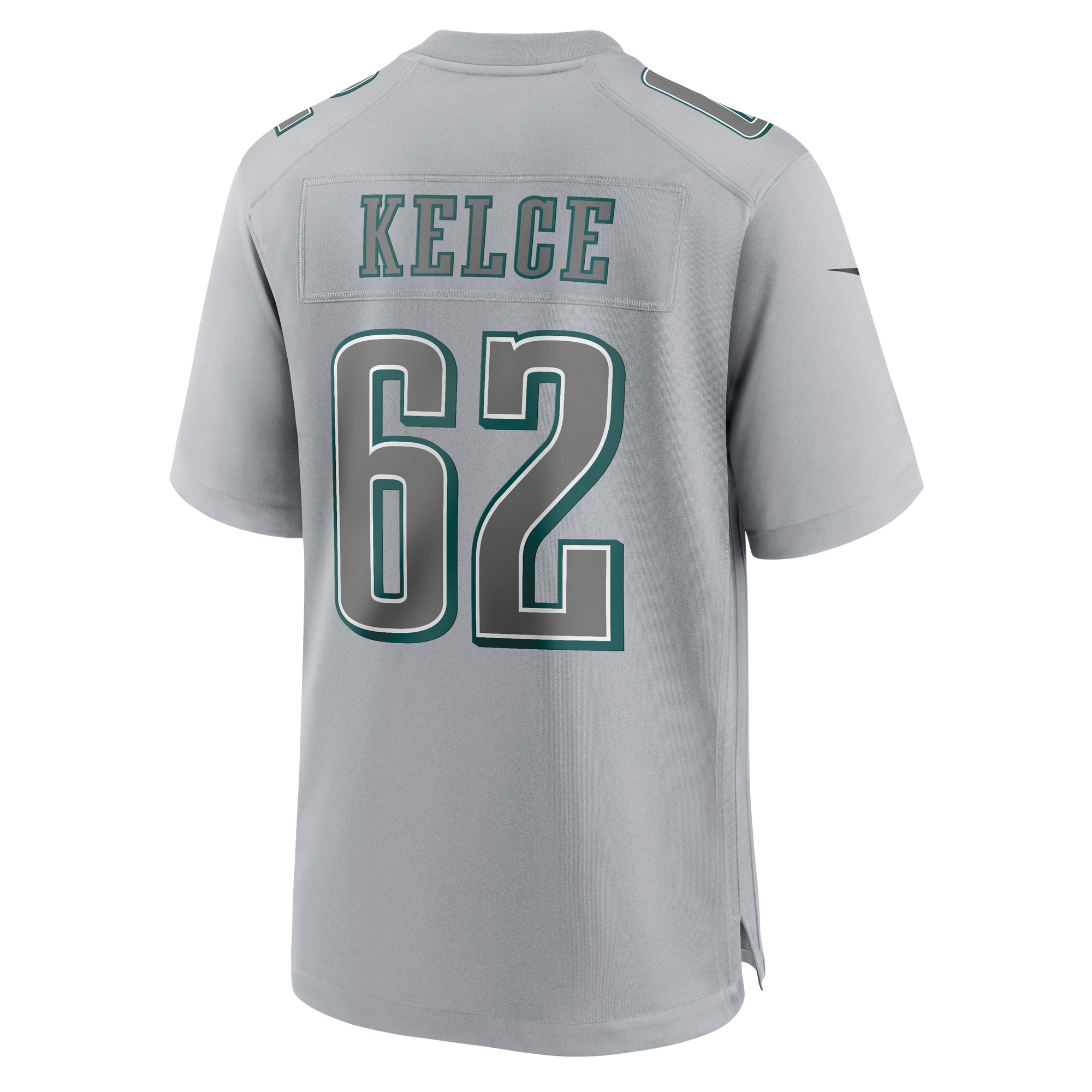 Jason Kelce Philadelphia EaglesSuper Bowl LVII Patch Atmosphere Fashion Game Jersey - Gray