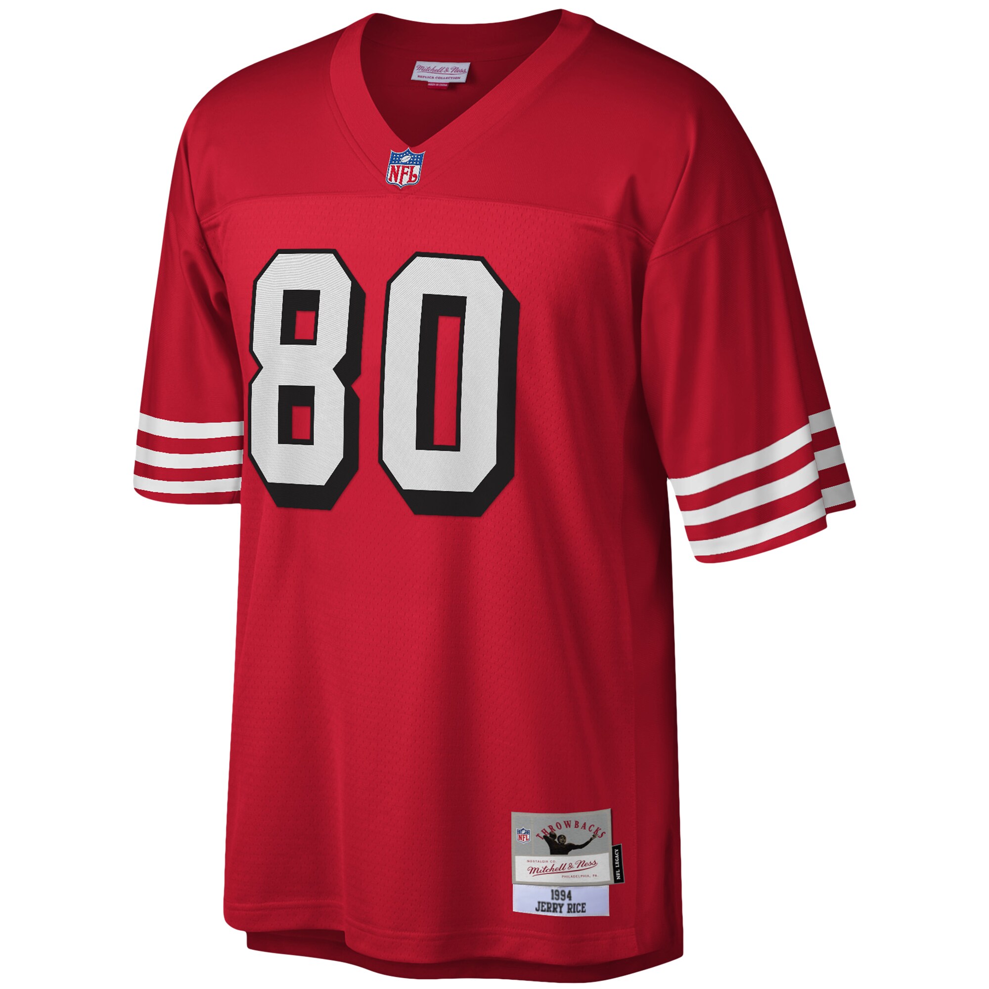 Jerry Rice San Francisco 49ers Mitchell & Ness 1994 Legacy Replica Jersey - Scarlet